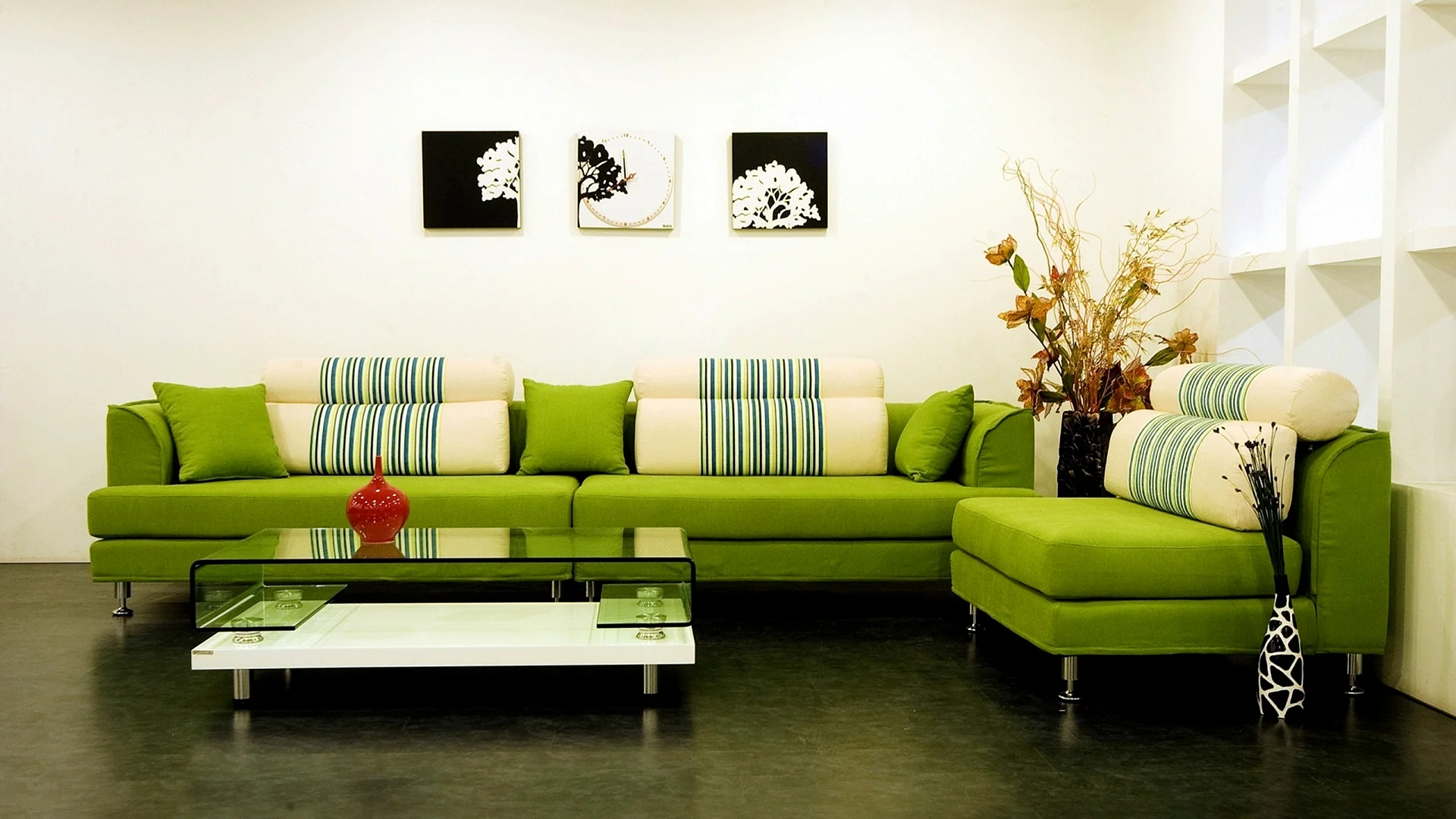 Living Room Design Wallpaper