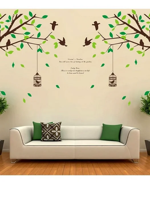 Living Room Wall Stickers Wallpaper