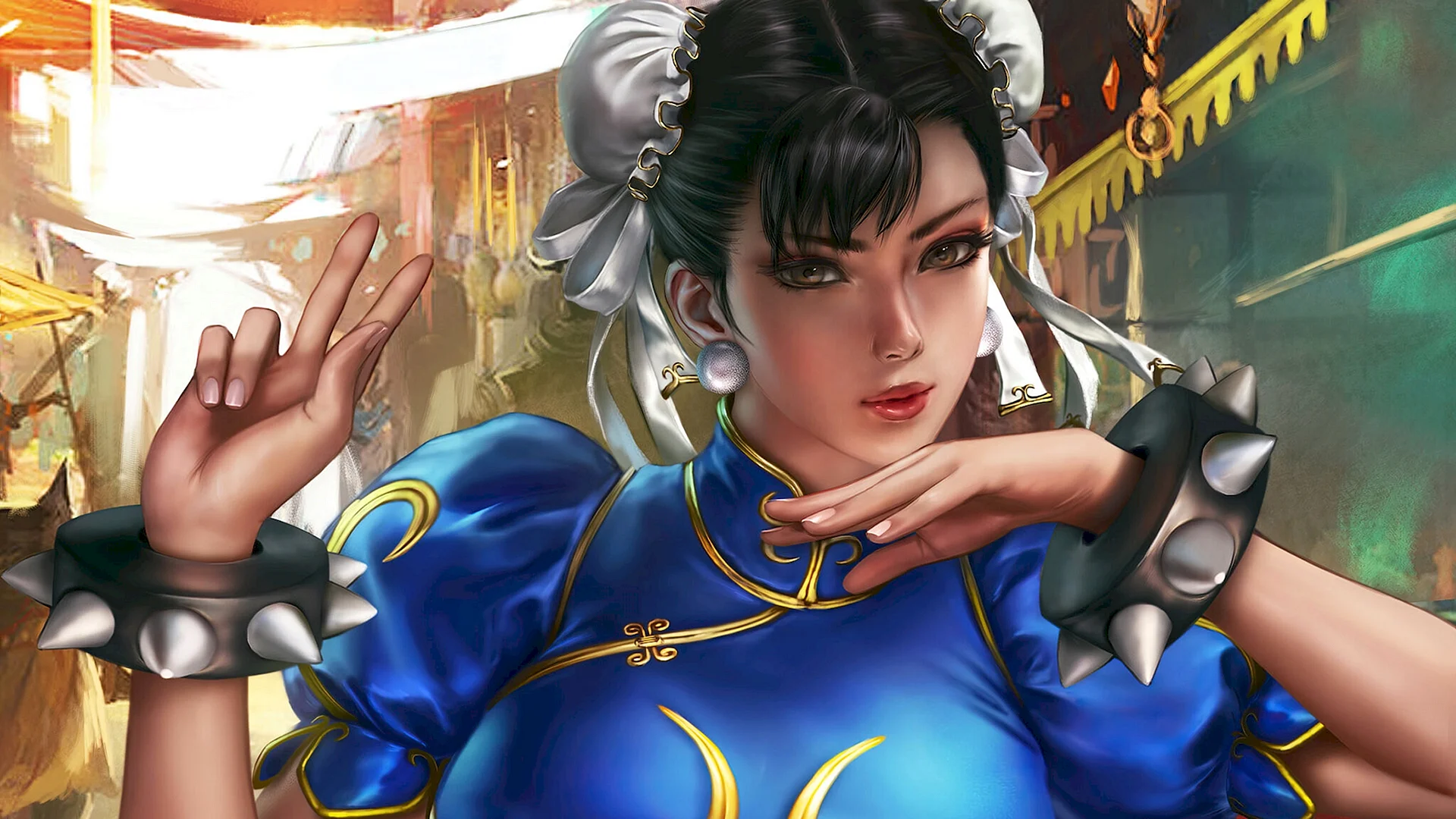 Logan Cure Chun Li Wallpaper