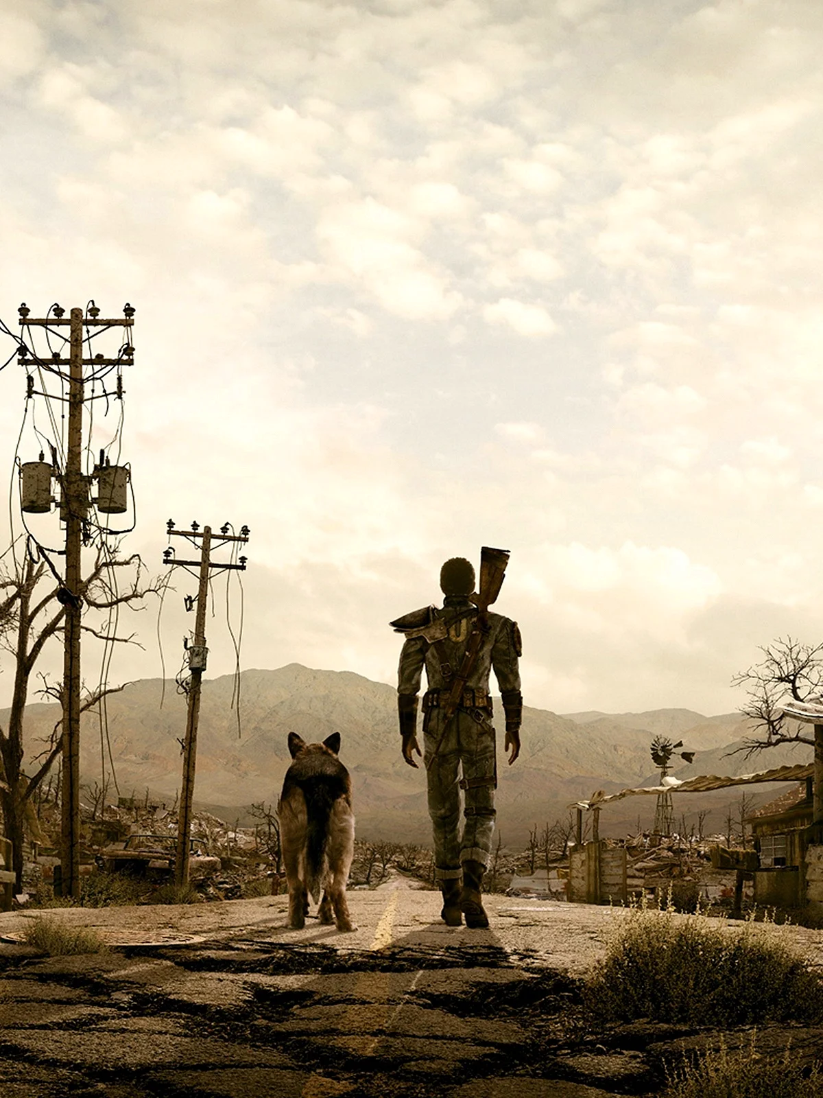 Lone Wanderer Fallout 3 Wallpaper For iPhone