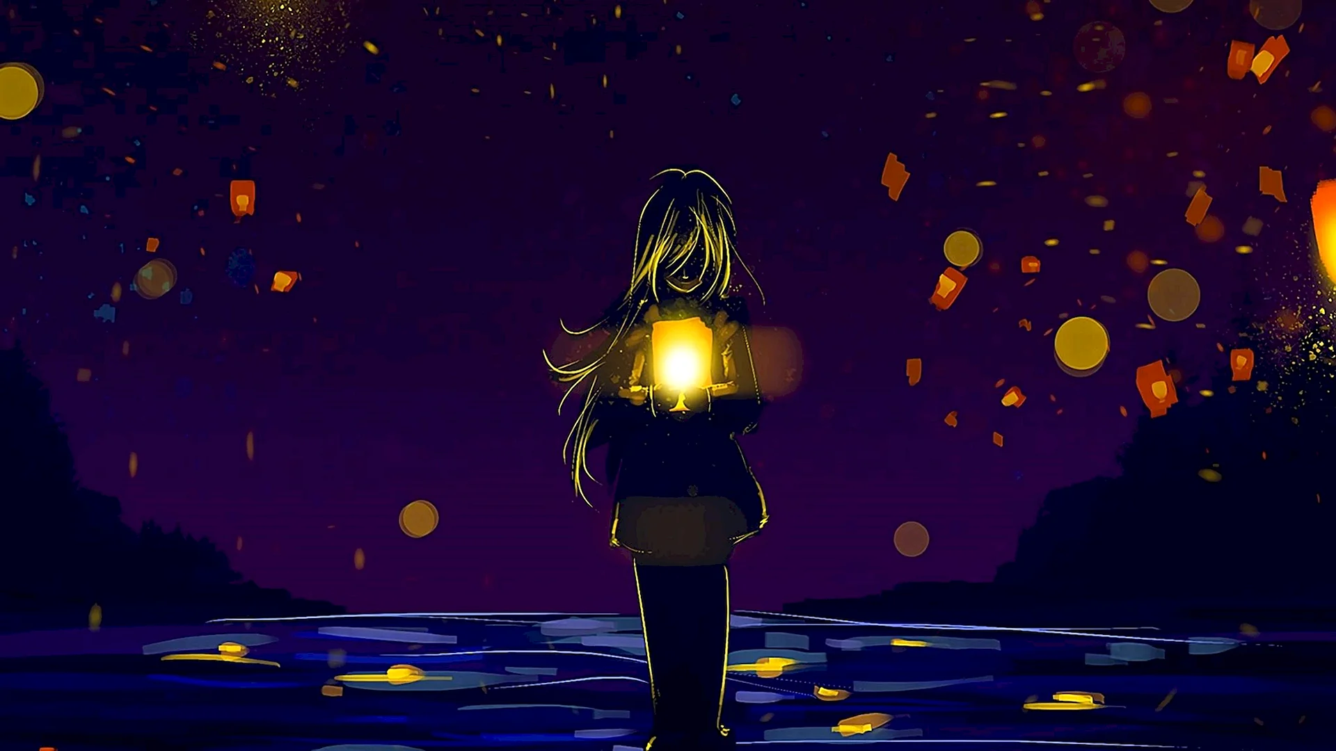Loneliness Art Anime Wallpaper