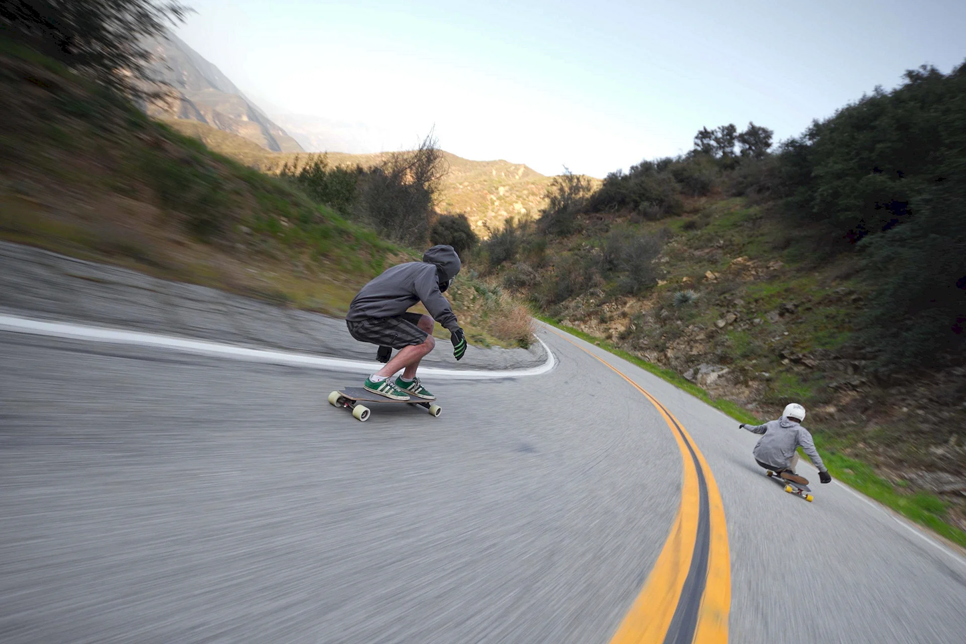 Longboard Downhill Wallpaper