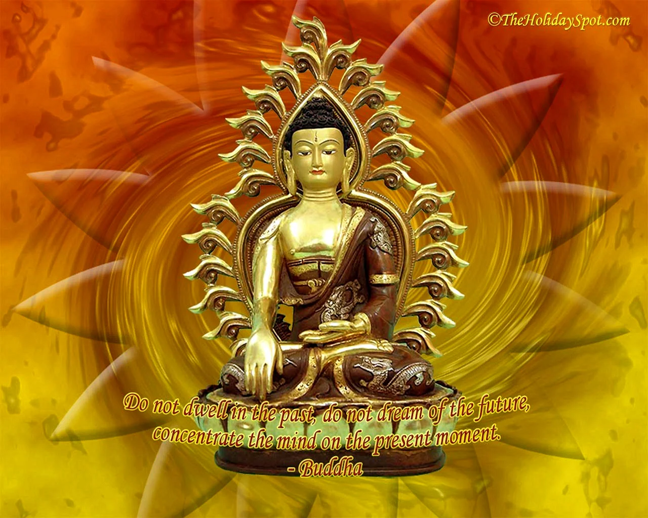 Lord Buddha standing images Wallpaper