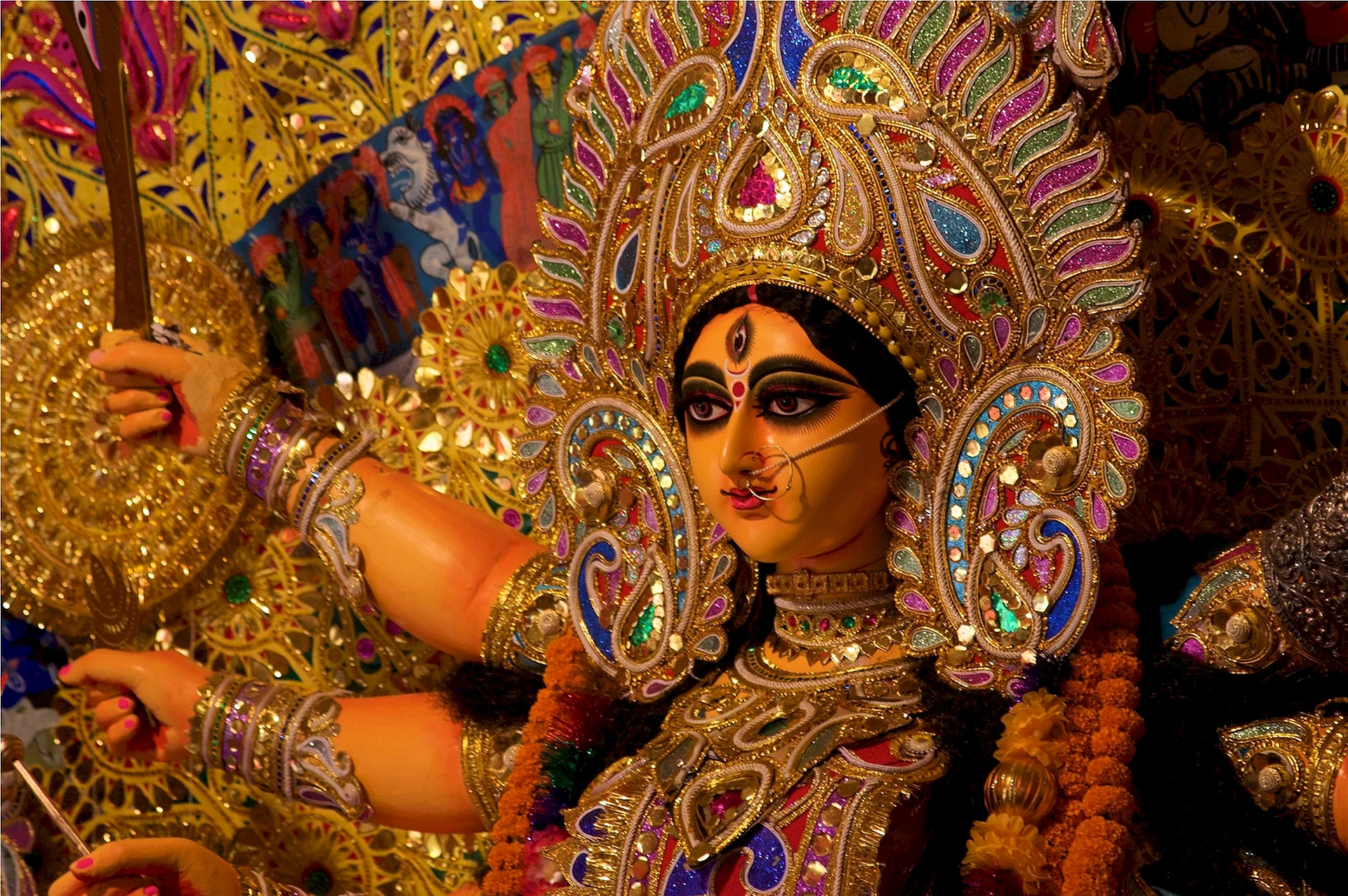 Lord Durga Wallpaper