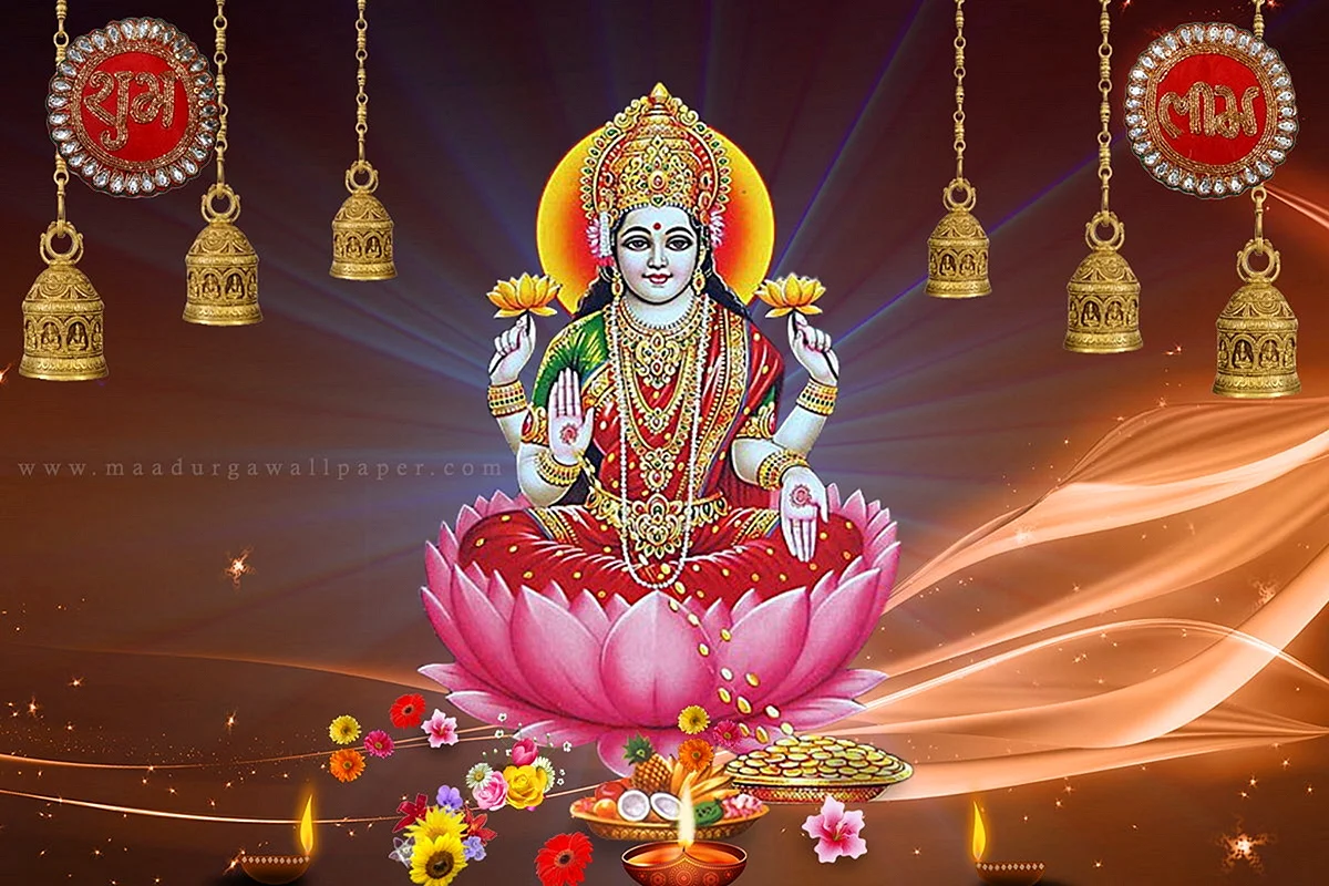 Lord Mahalakshmi Wallpaper