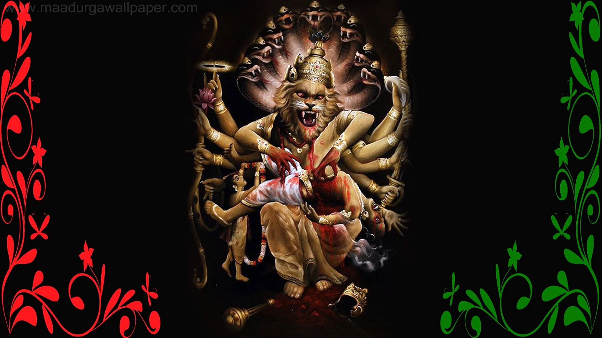 Lord Narasimha Wallpaper