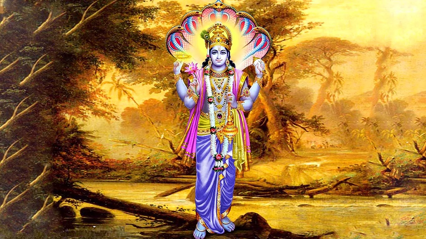 Lord Narayana Wallpaper