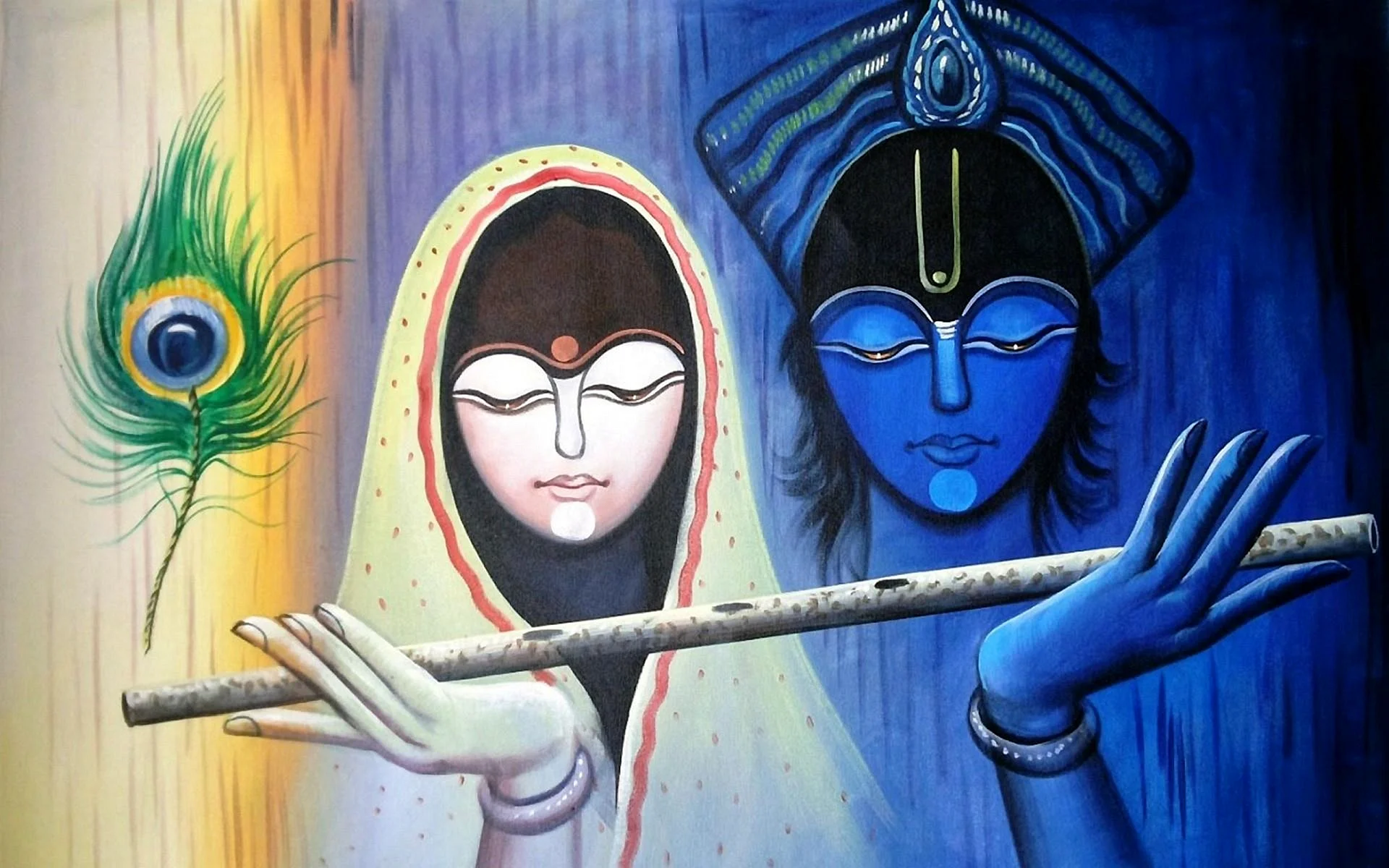 Lord Radha Krishna Wallpaper