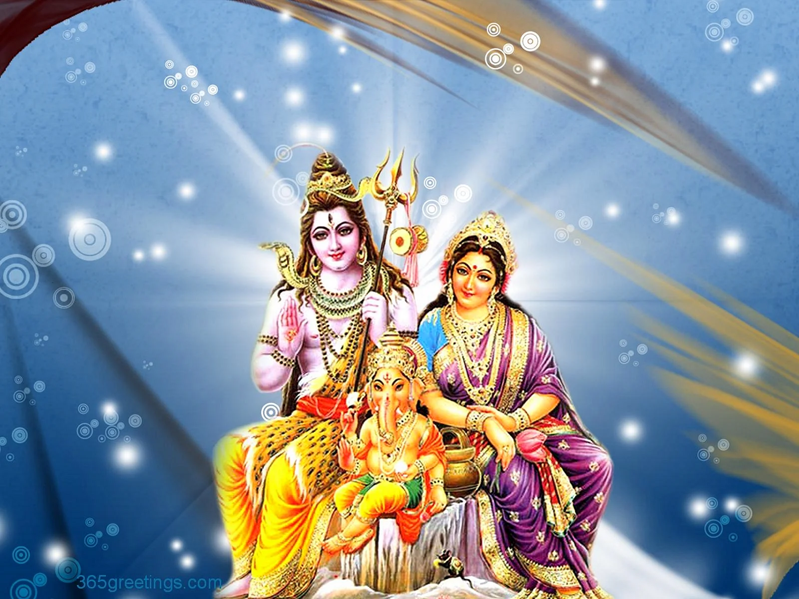 Lord Shiva And Parvati Wallpaper