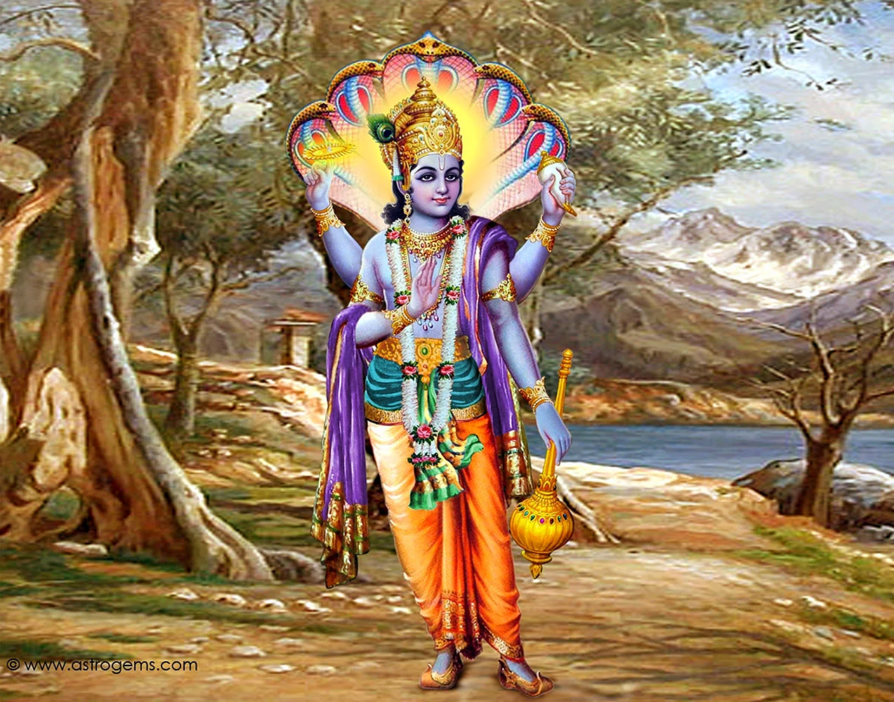 Lord Vishnu Wallpaper