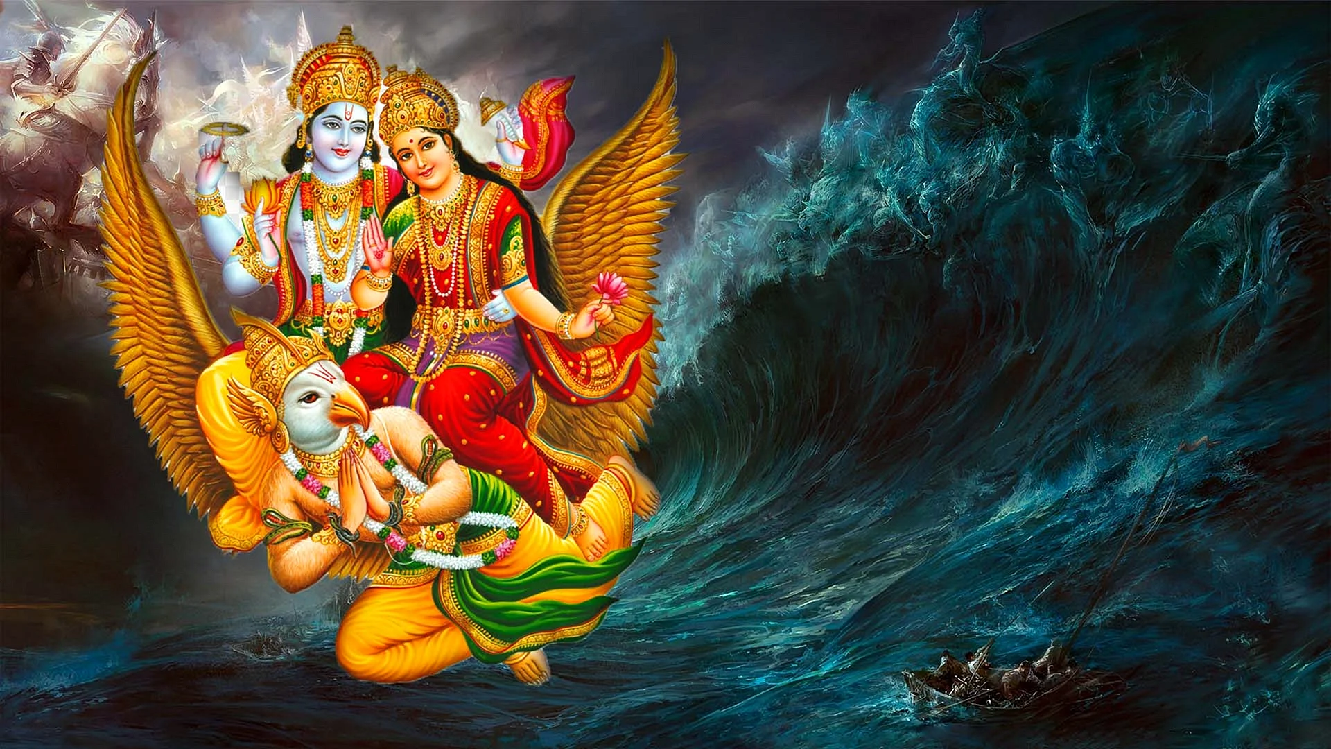 Lord Vishnu Wallpaper