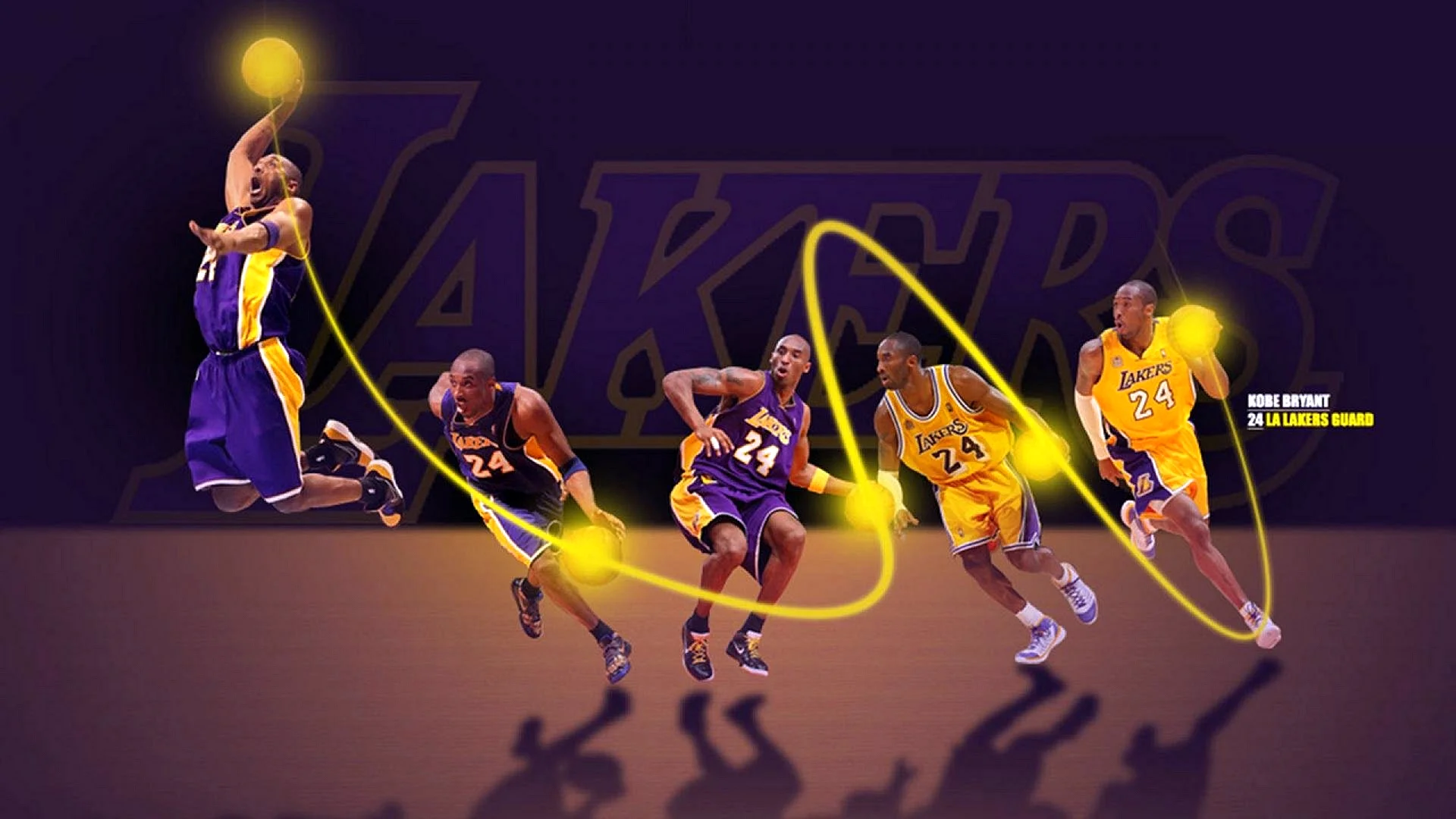 Los Angeles Lakers Art Wallpaper
