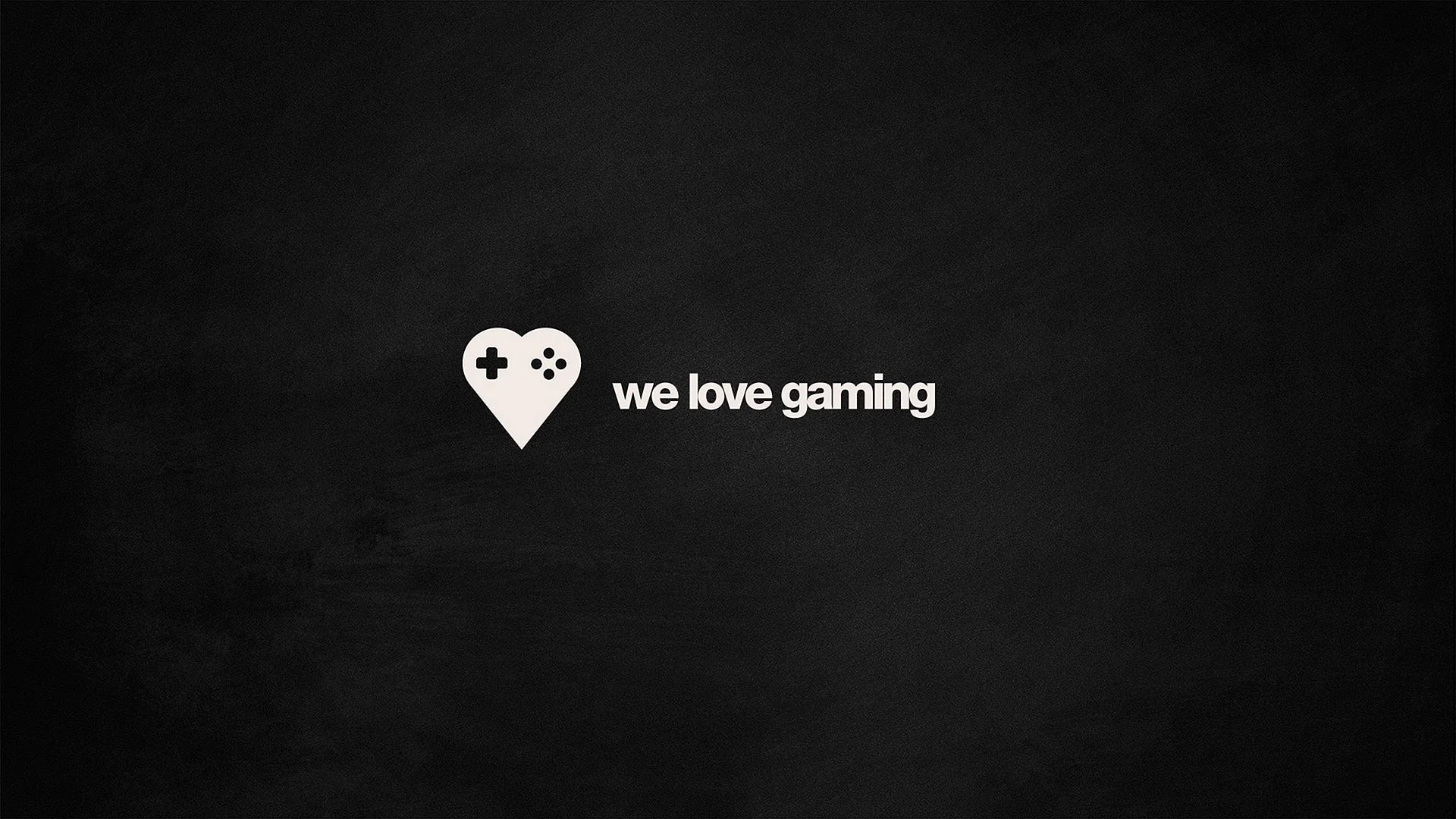 Love and Gaming Wallpaper