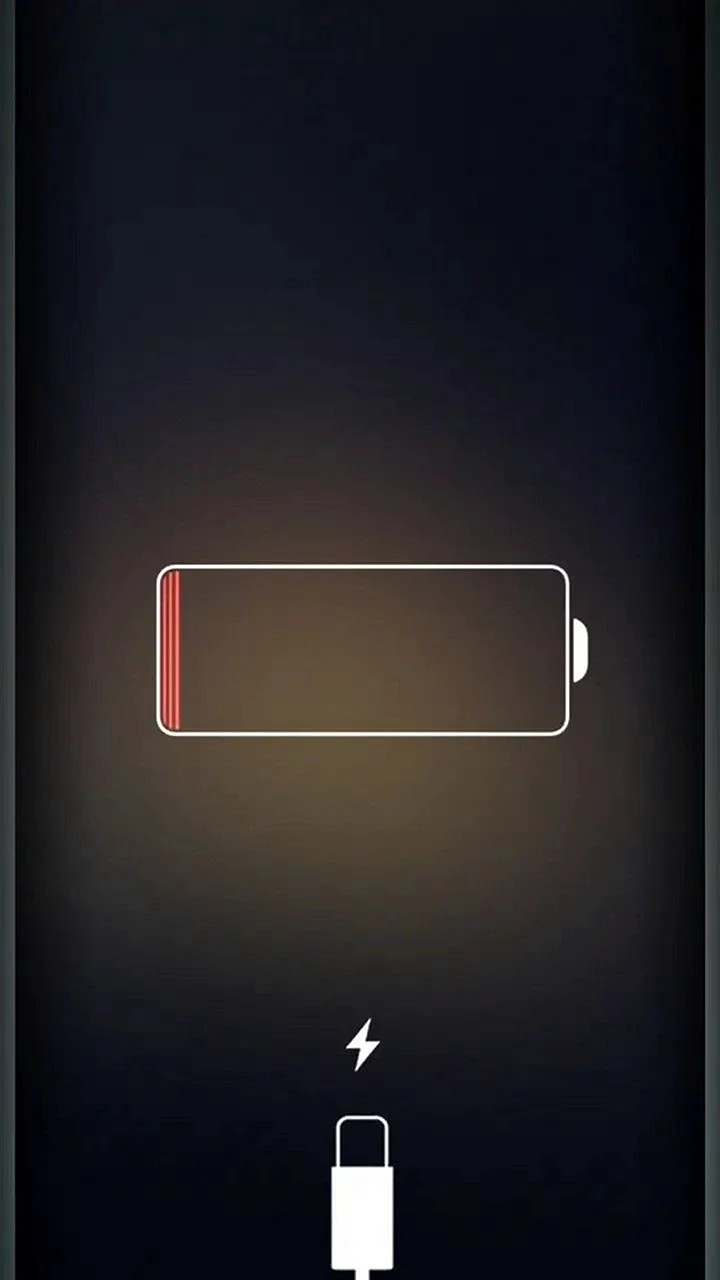 Low Battery Wallpaper For iPhone