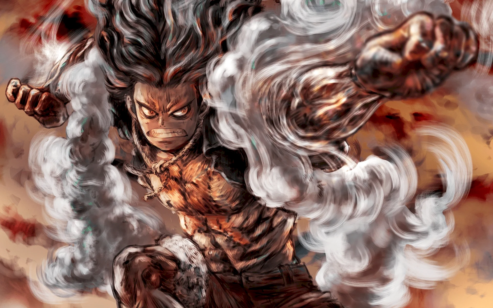 Luffy Gear 4 Wallpaper