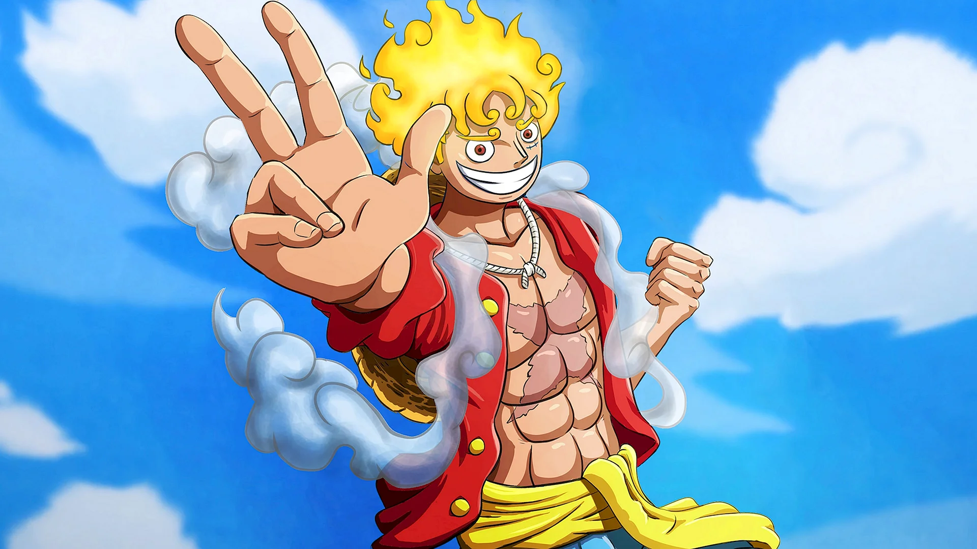 Luffy Gear 5 Wallpaper