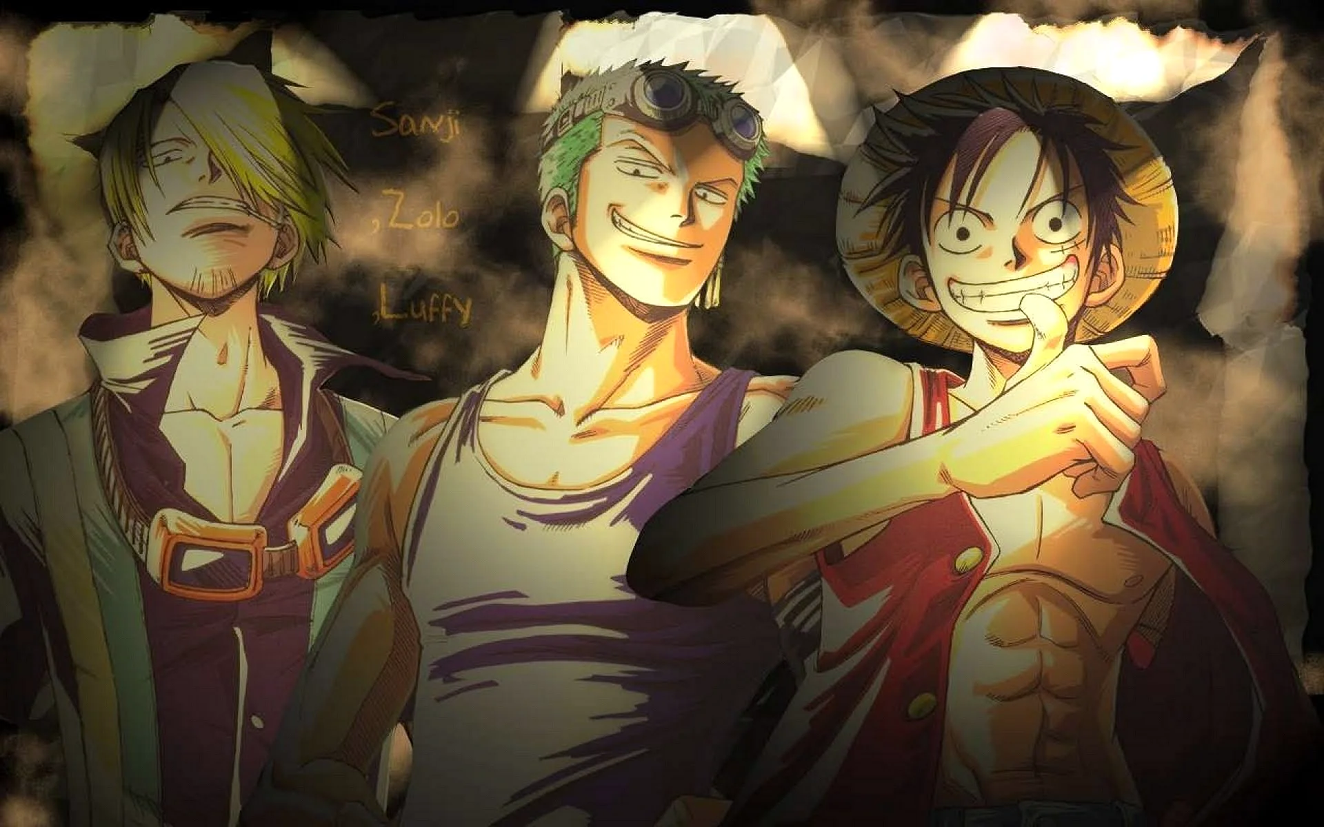 Luffy Zoro Sanji Wallpaper