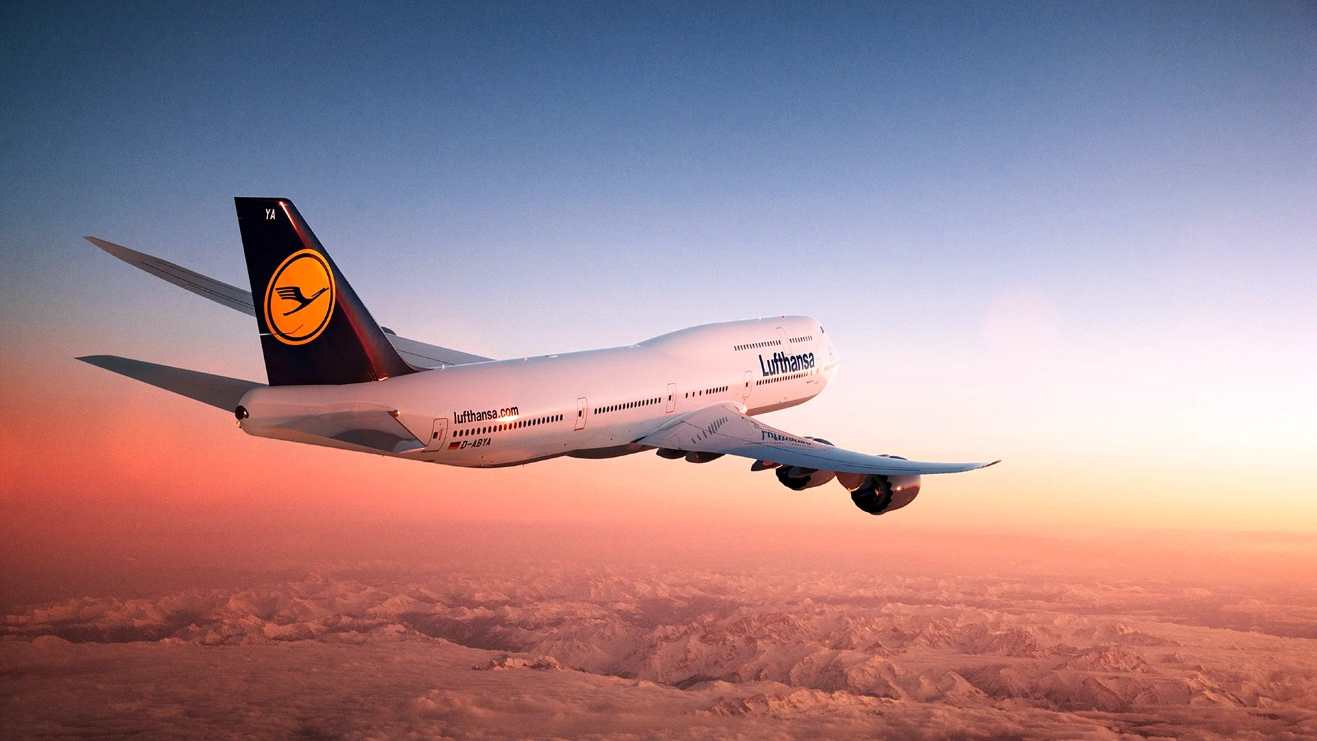 Lufthansa Boeing 747 8i Wallpaper