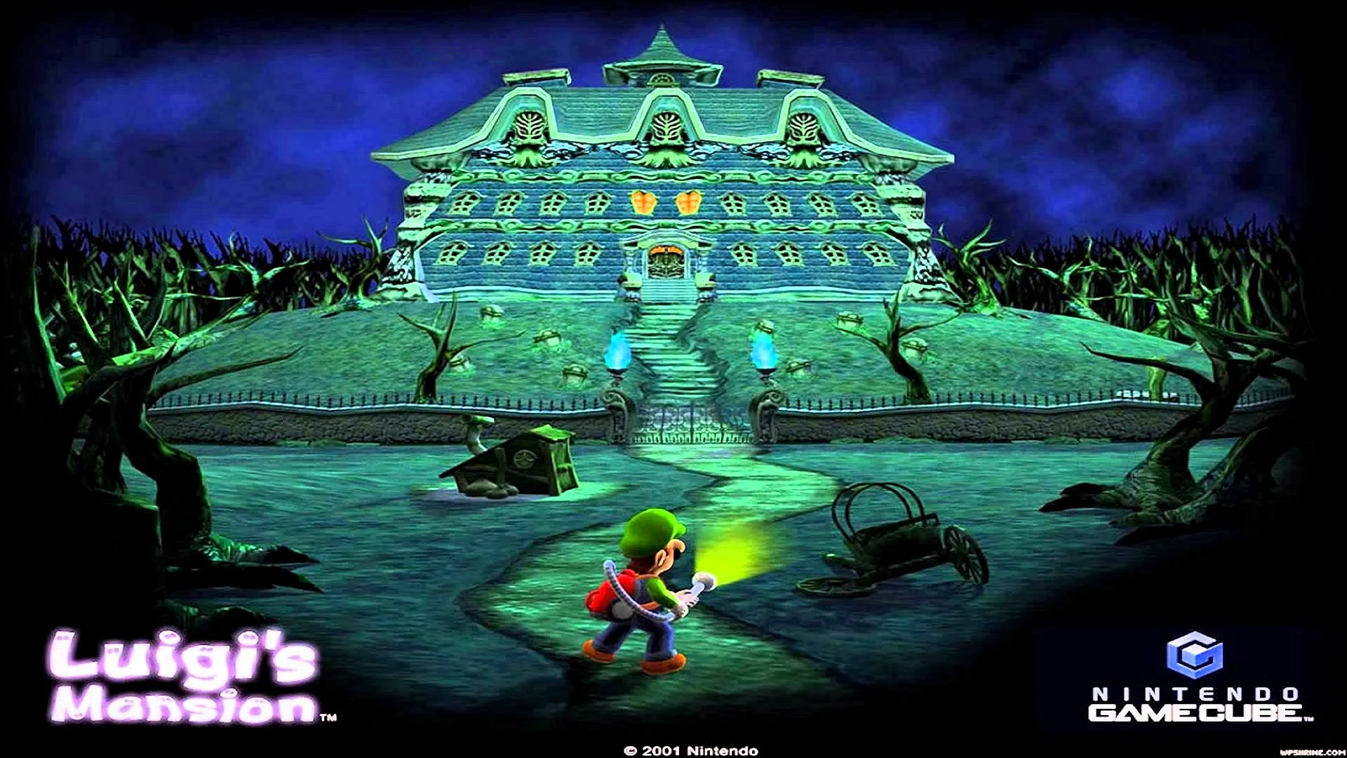 Luigi Mansion Personajes Wallpaper