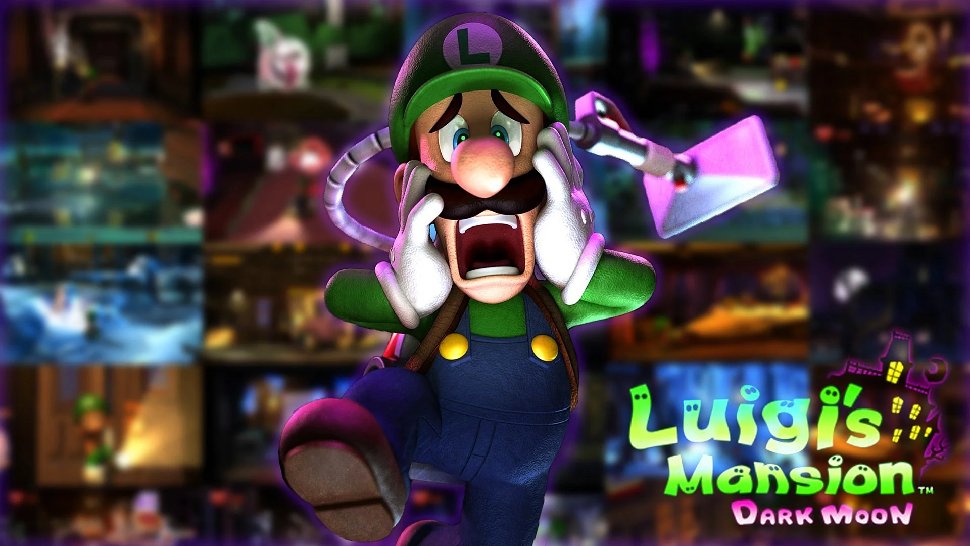 Luigis Mansion Dark Moon Wallpaper