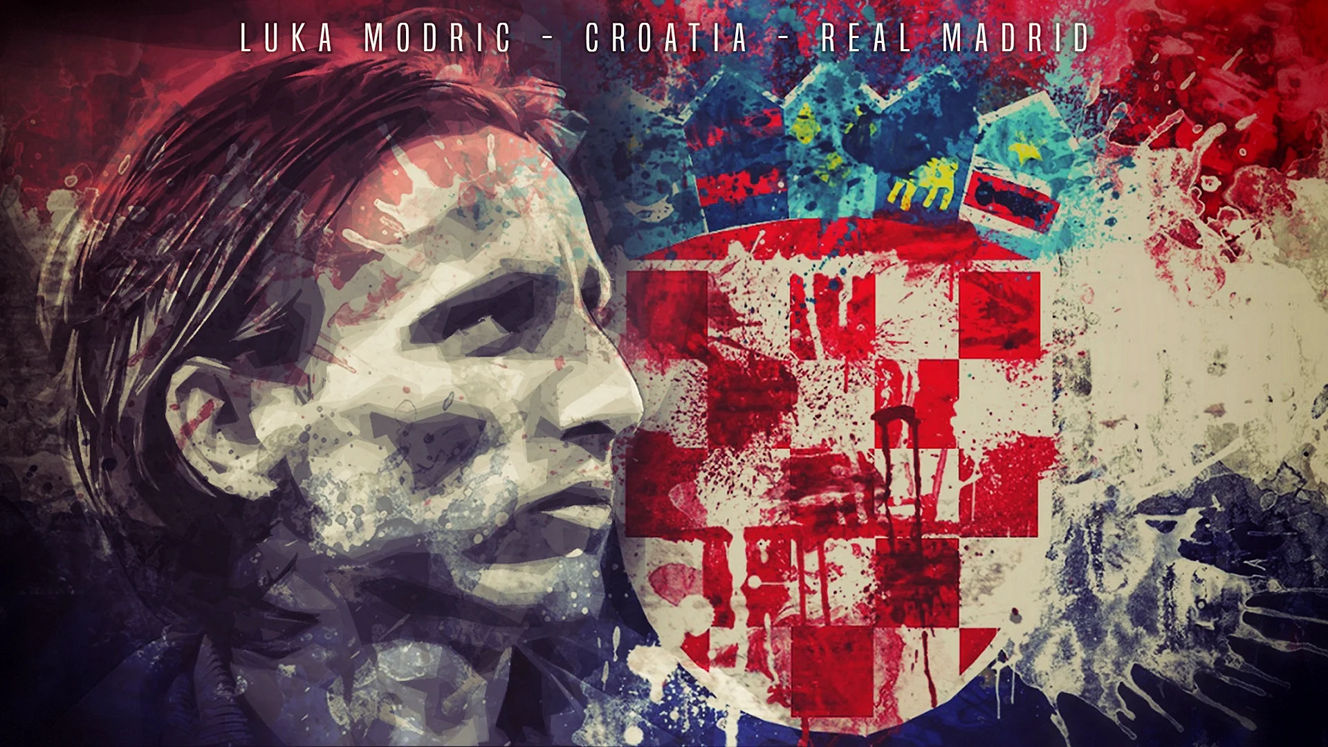 Luka Modric Art Wallpaper