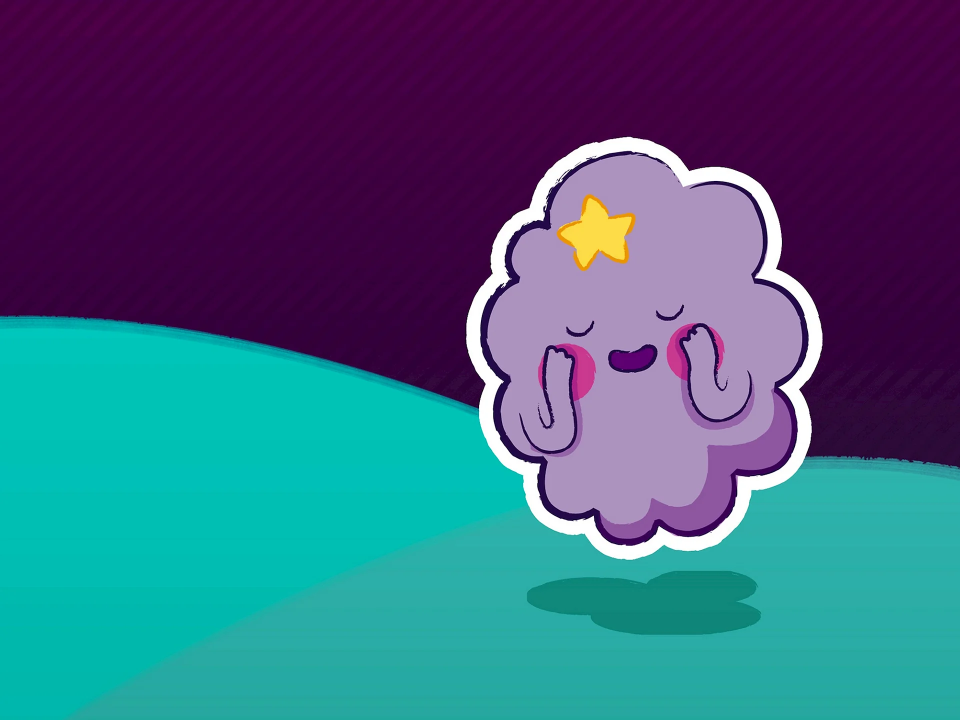 Lumpy Space Princess Wallpaper