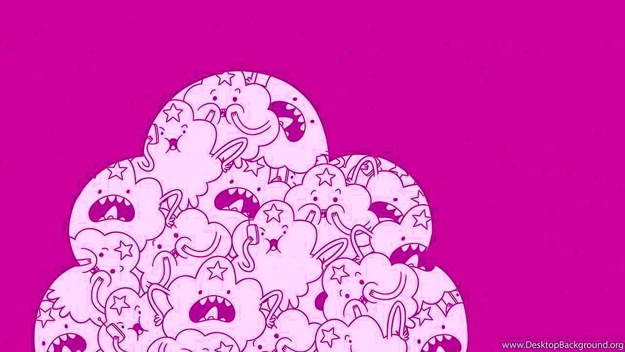 Lumpy Space Princess Background Wallpaper