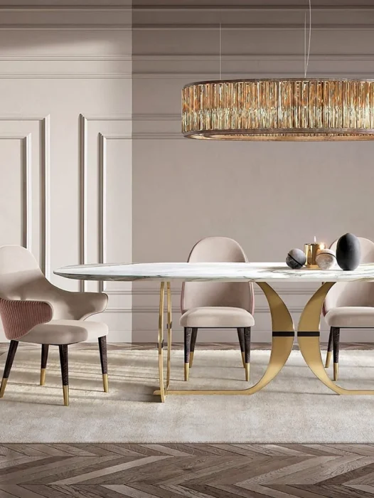 Luxury Dining Table Wallpaper