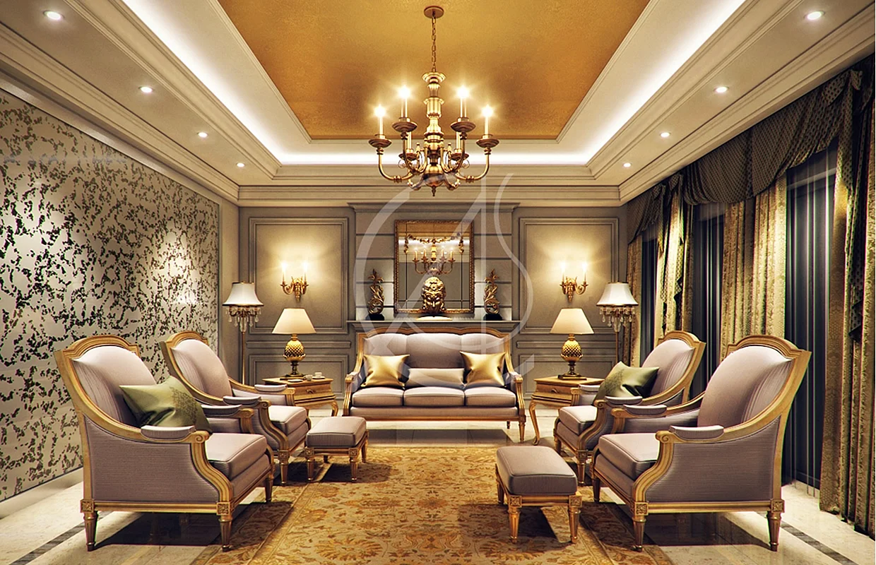 Luxury Interior Living Rooms Wallpaper