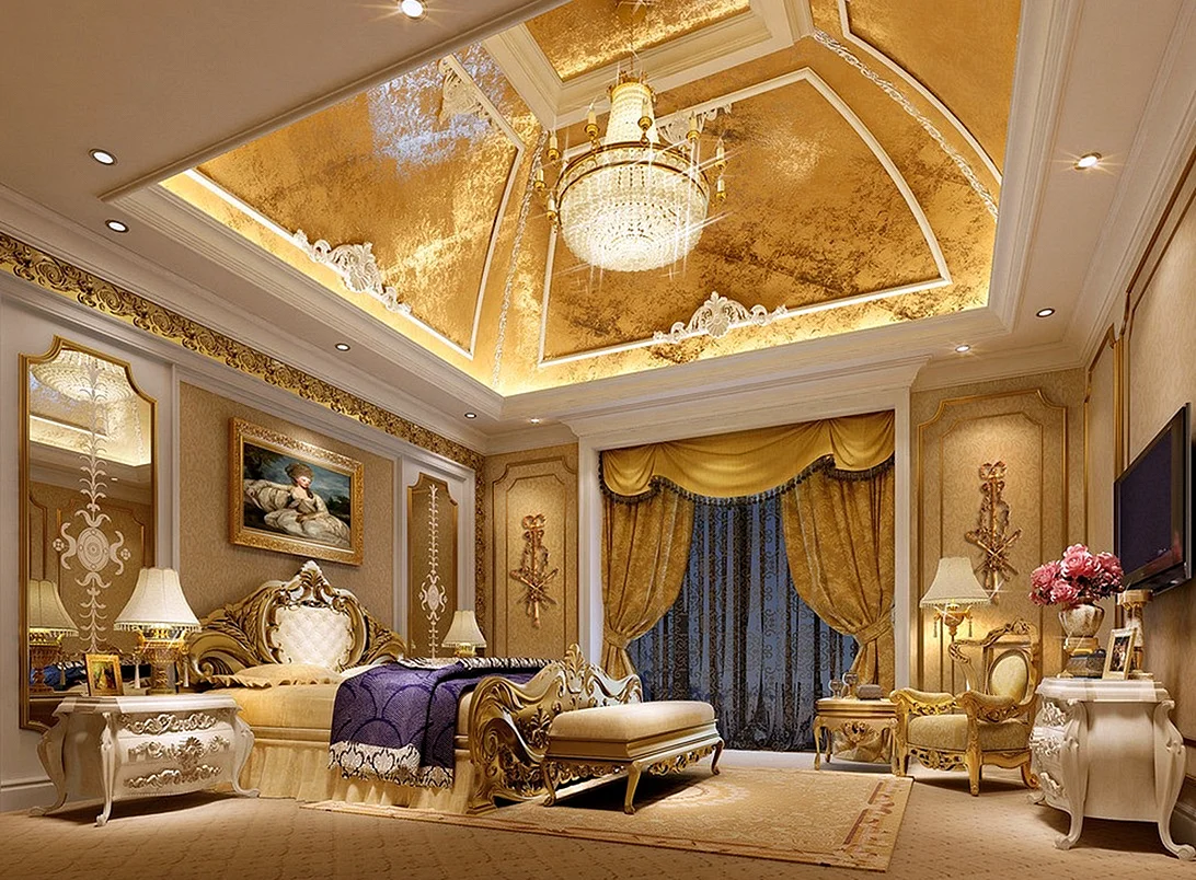 Luxury Master Bedroom Wallpaper