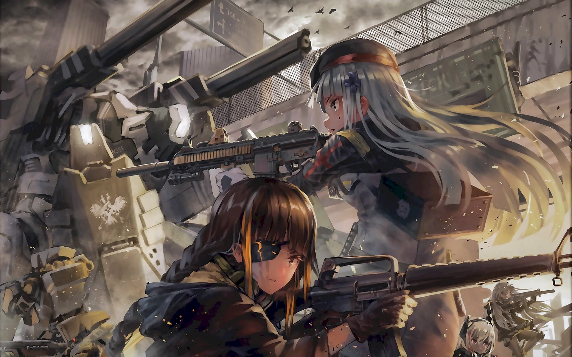 M16a1 Gfl Wallpaper