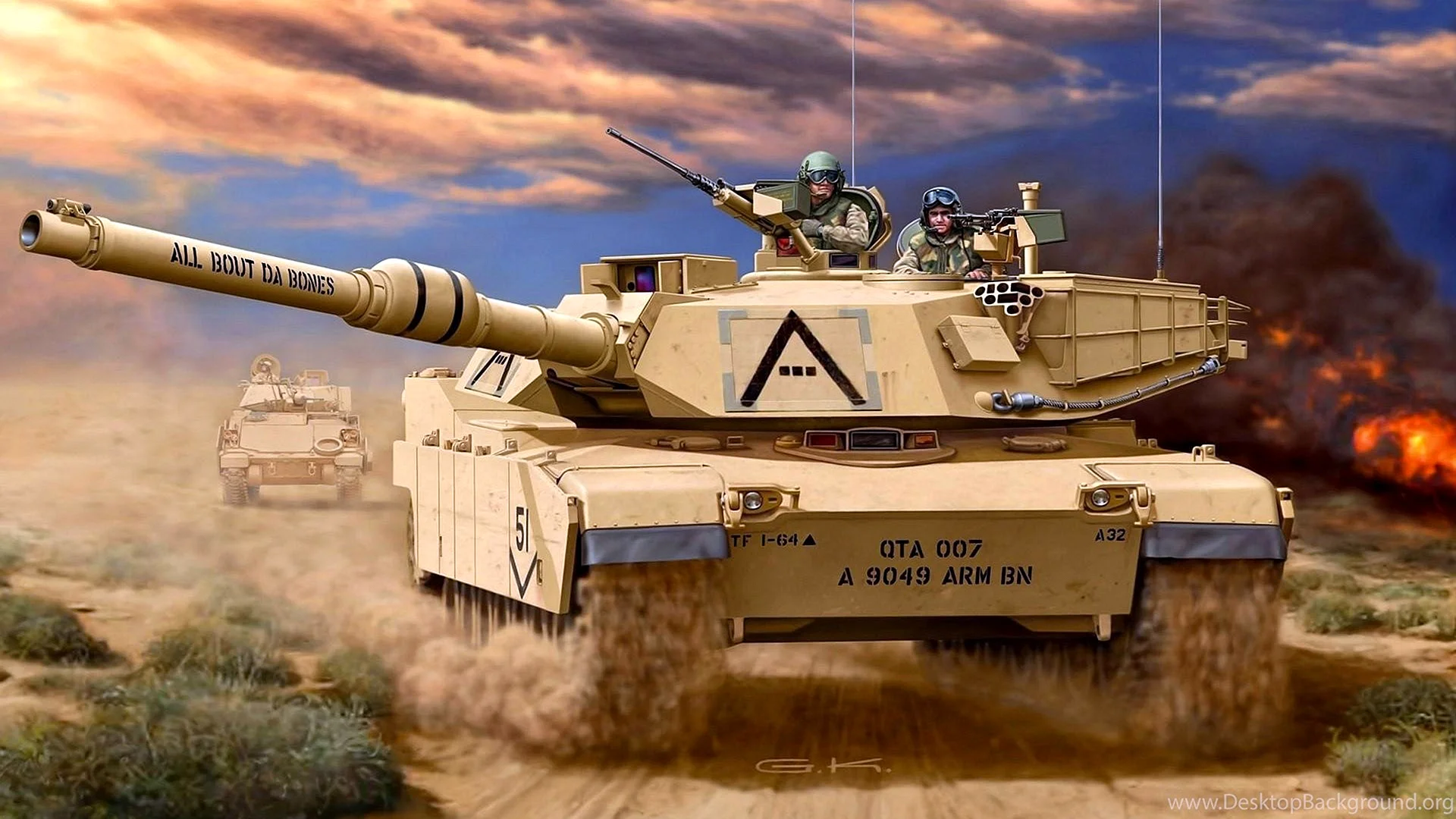 M1a2 Abrams Wallpaper