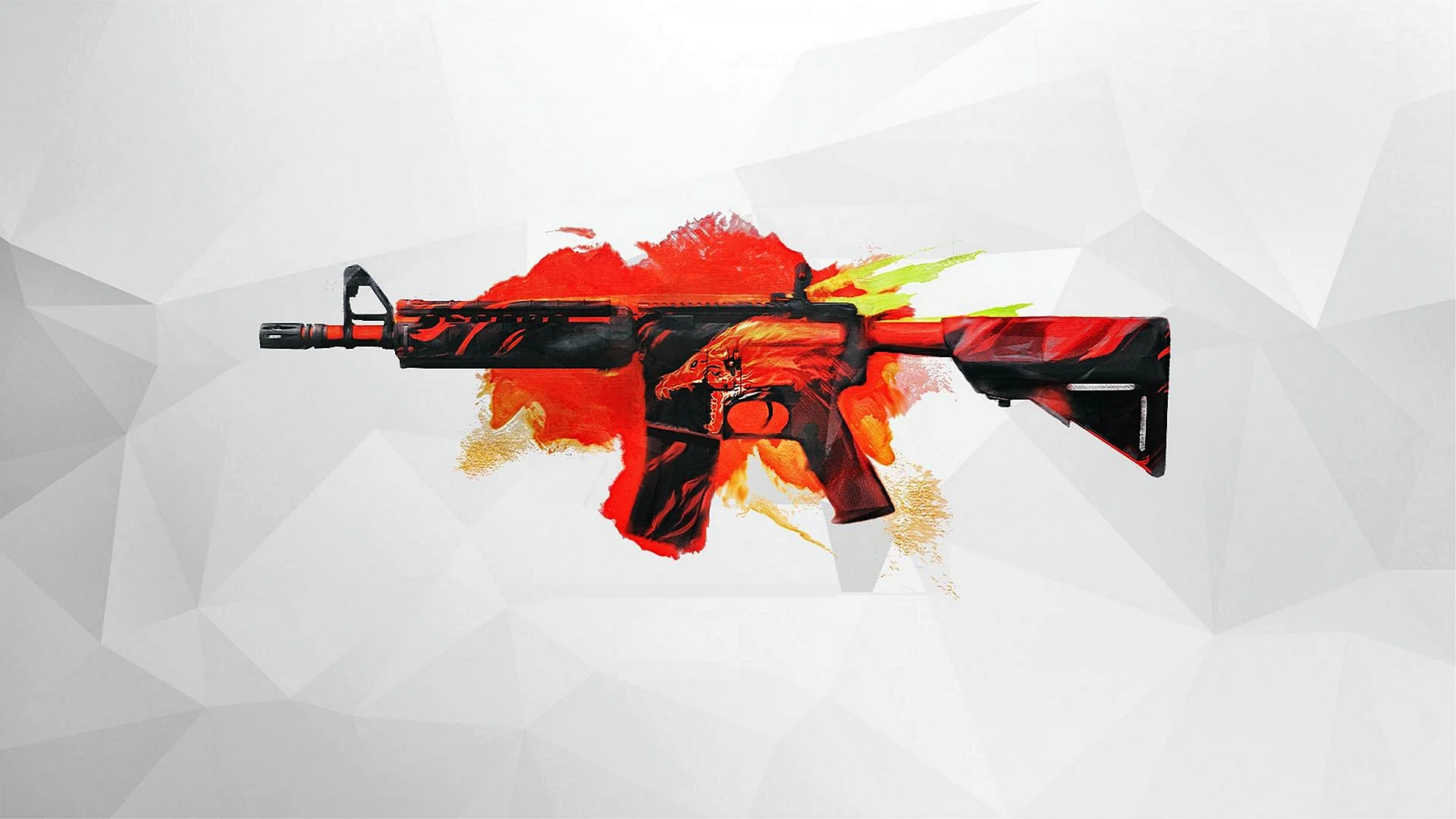 M4a4 Howl Wallpaper