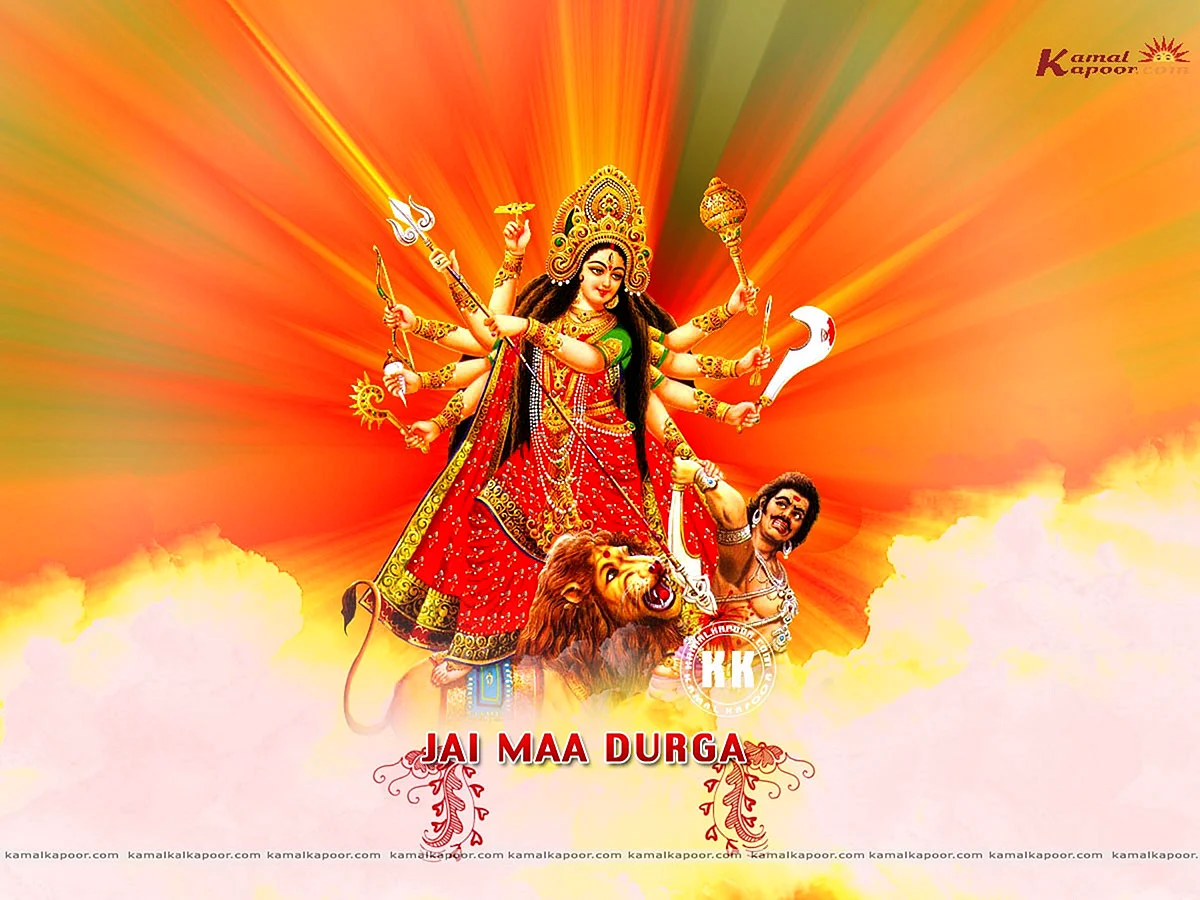Maa Durga Aarti Wallpaper