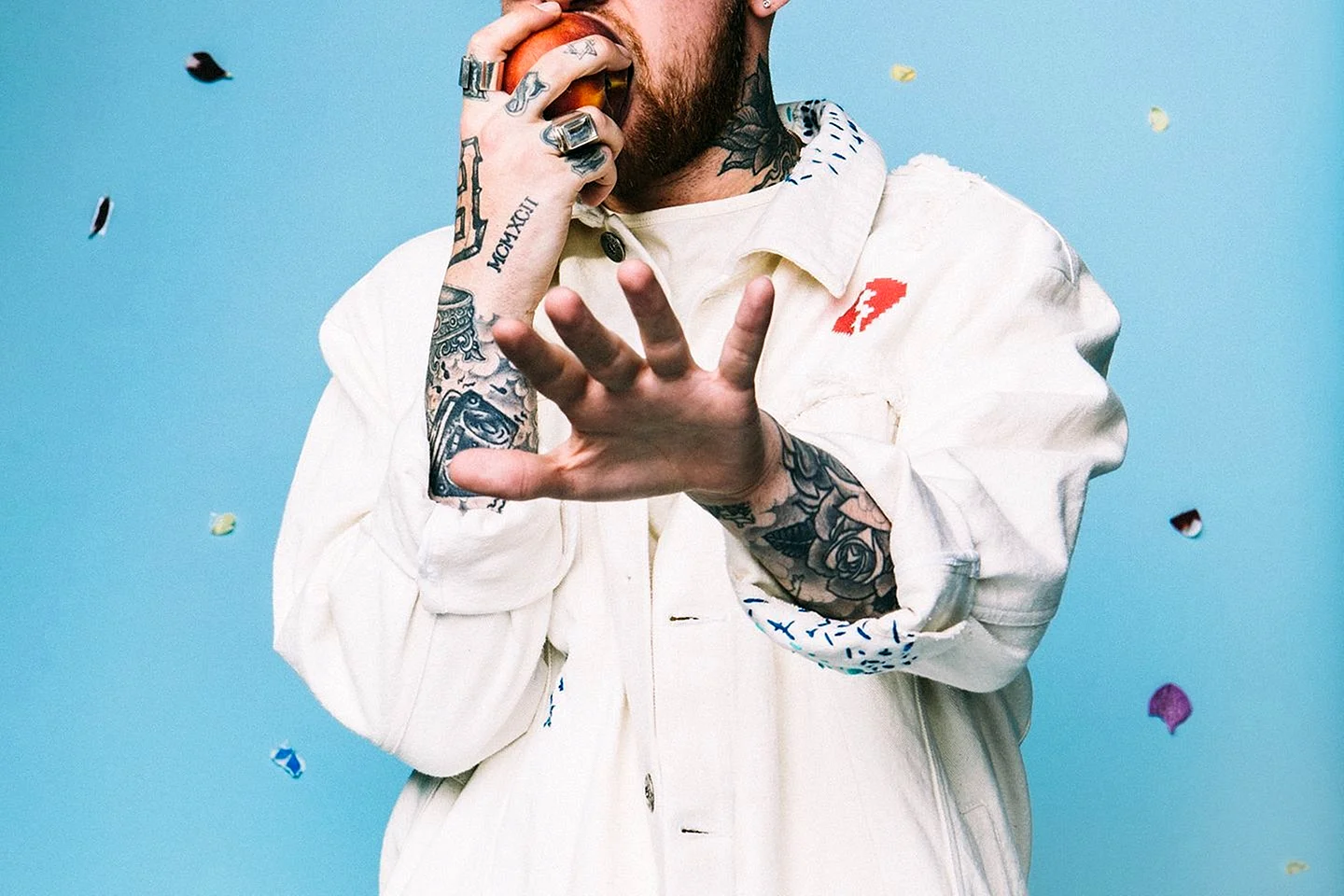 Mac Miller Red Wallpaper