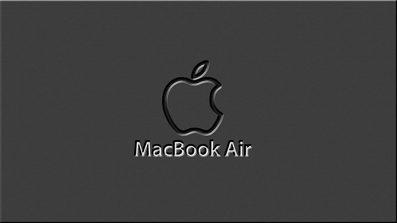 Macbook Air Logo Wallpaper