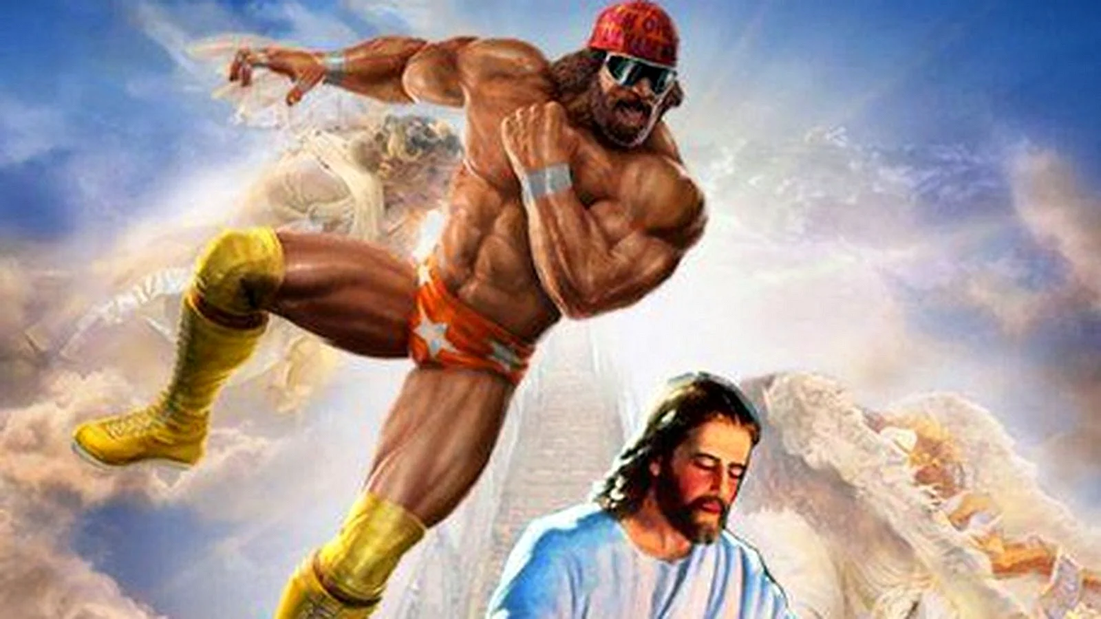 Macho Jesus Wallpaper