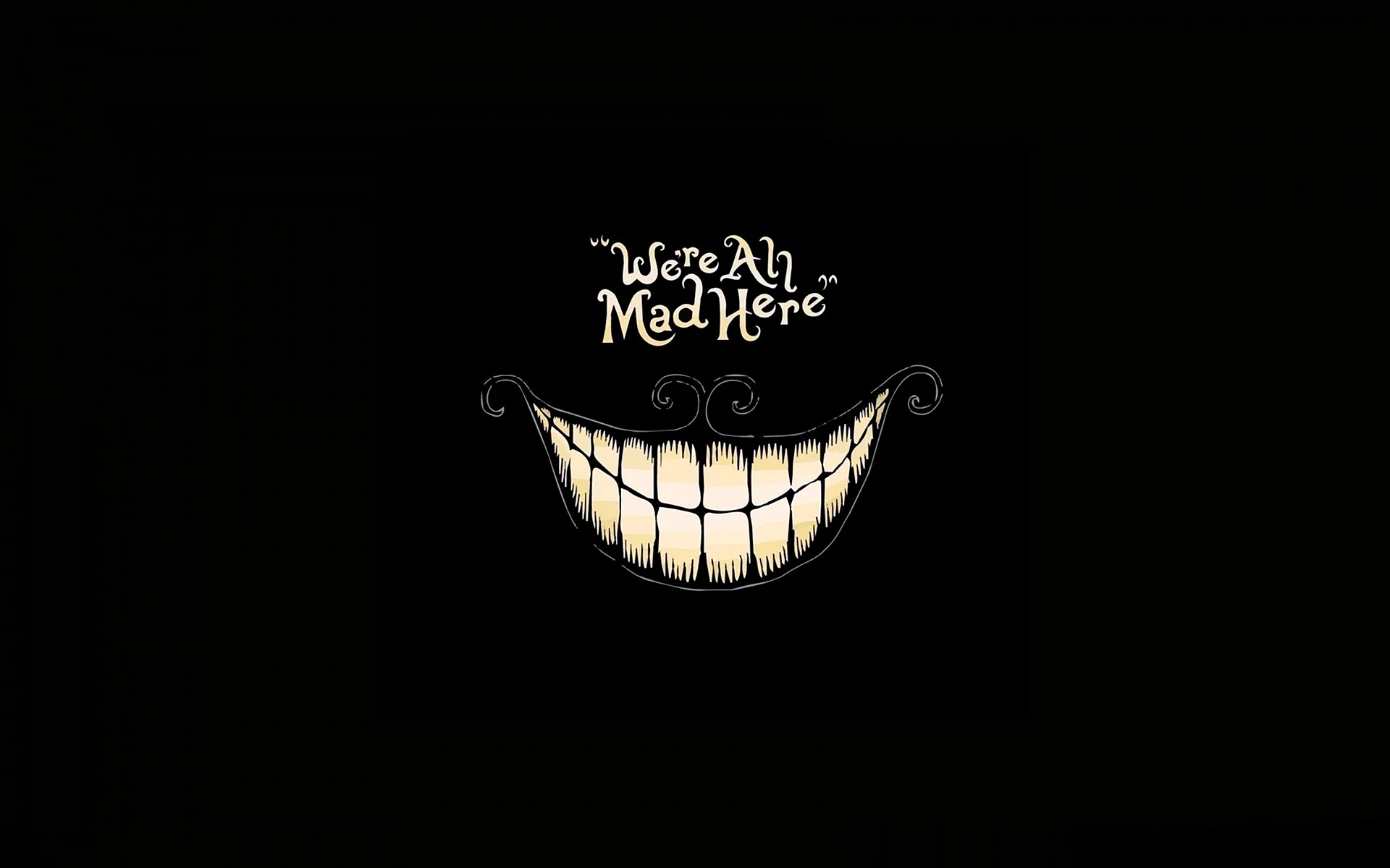 Mad Here Wallpaper