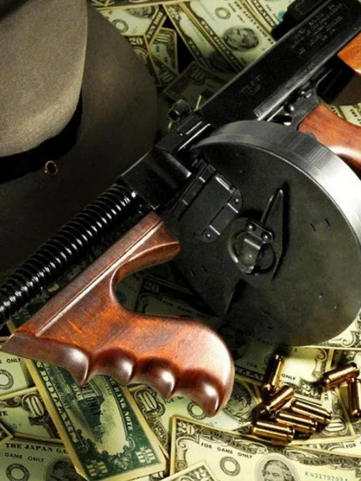 Mafia Gun Wallpaper