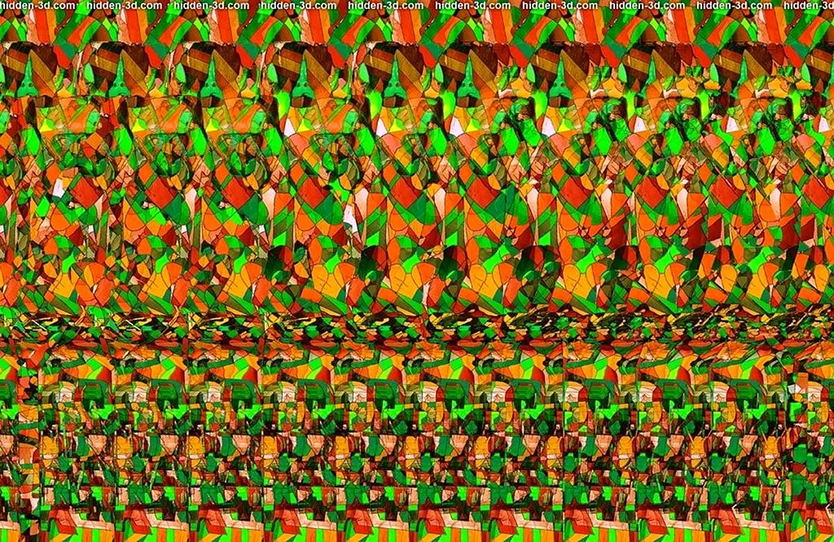 Magic Eye Stereograms 3D Wallpaper