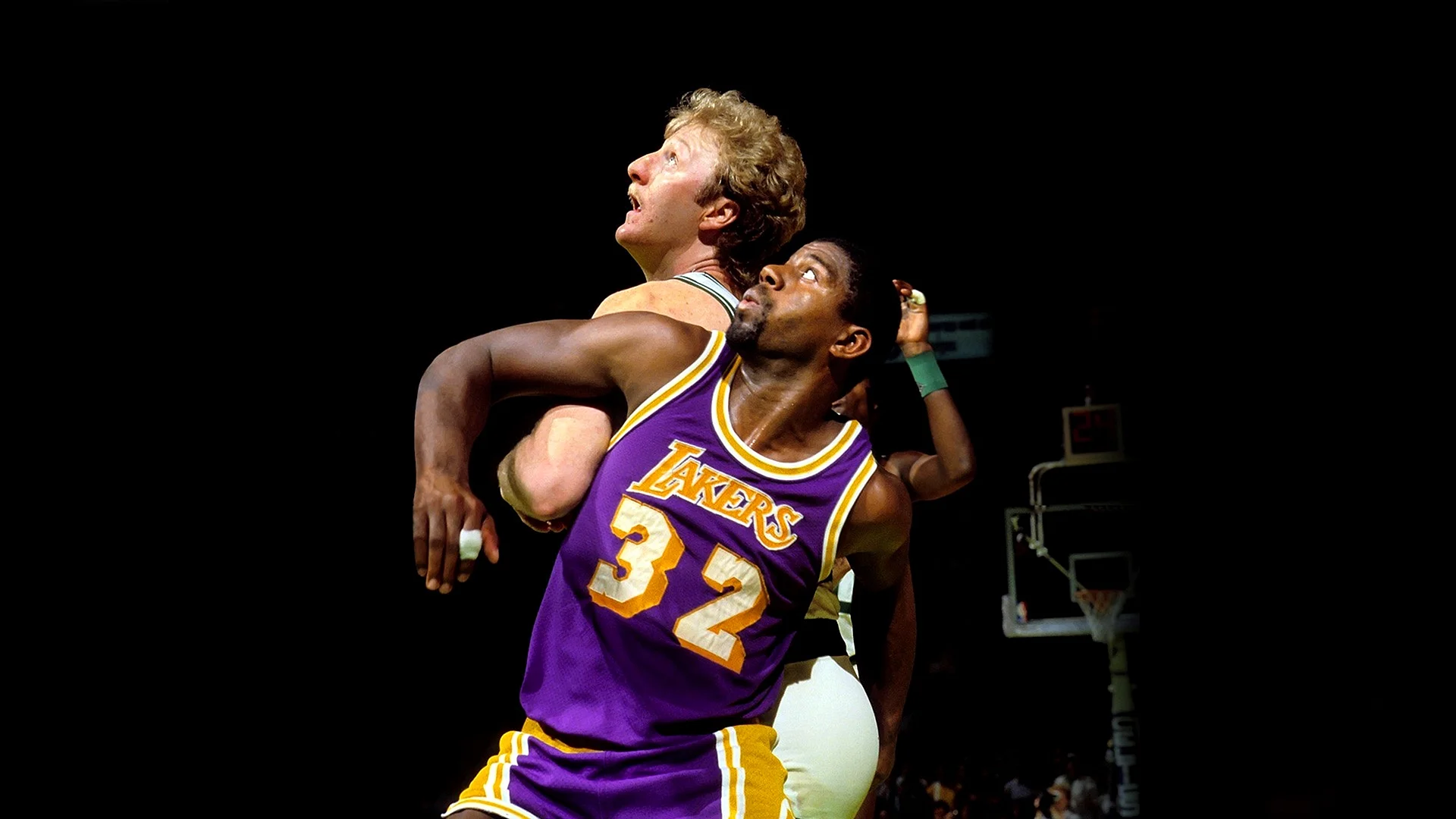 Magic Johnson And Larry Bird Wallpaper