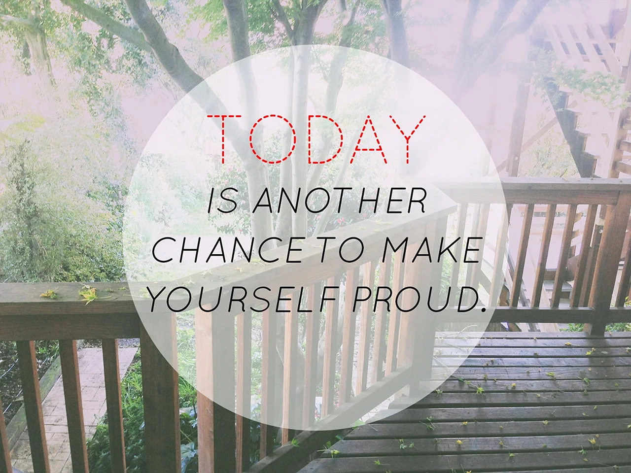 Make Yourself Proud Wallpaper