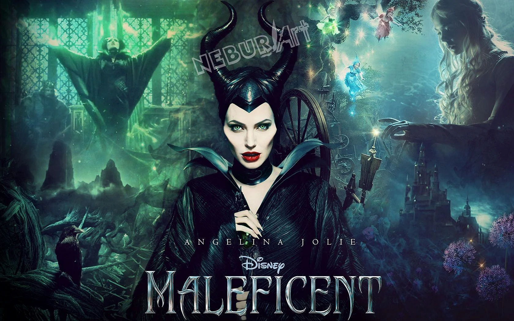 Maleficent 2014 Poster Wallpaper