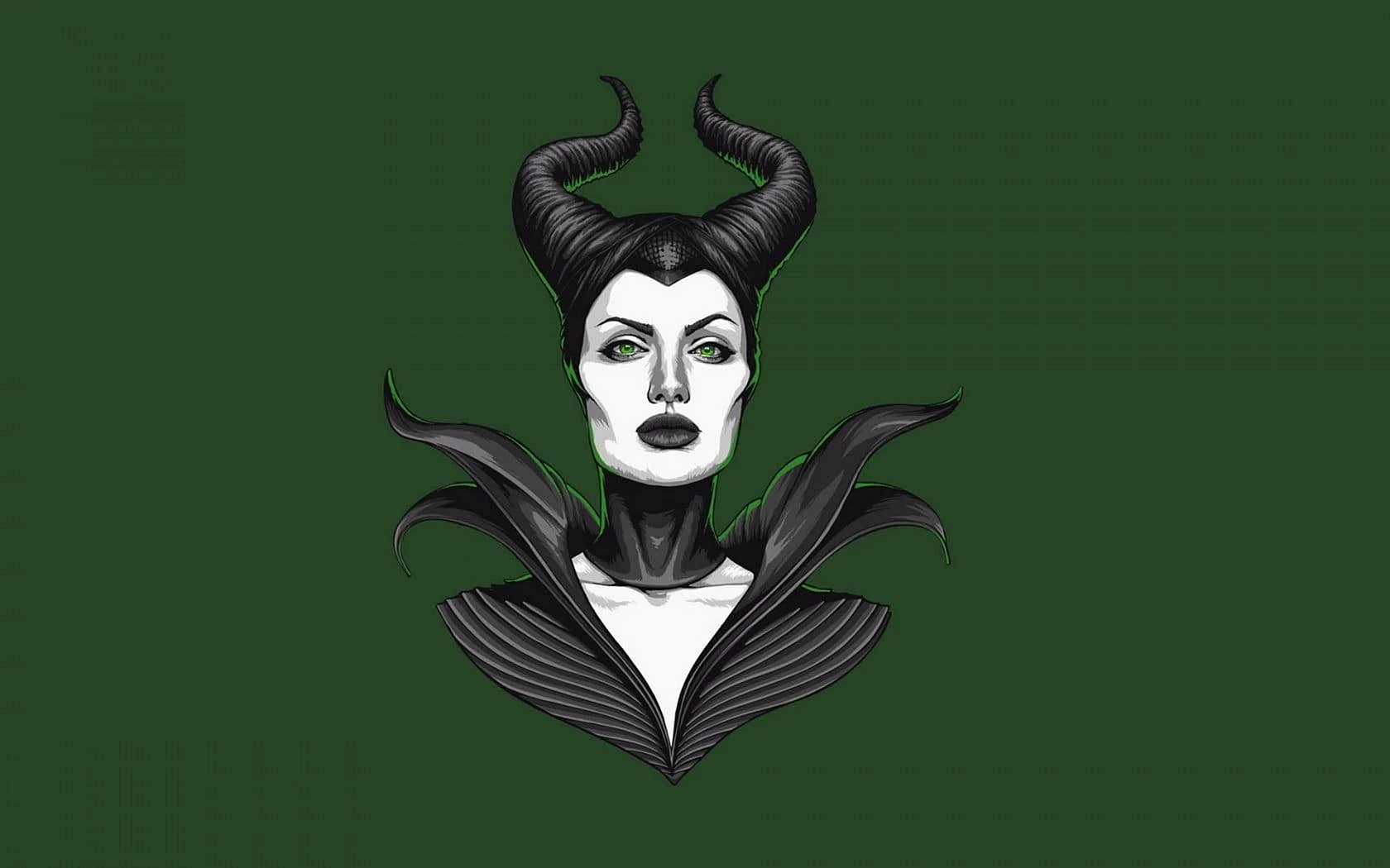 Maleficent Vector Wallpaper
