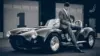 Man Classic Car Wallpaper