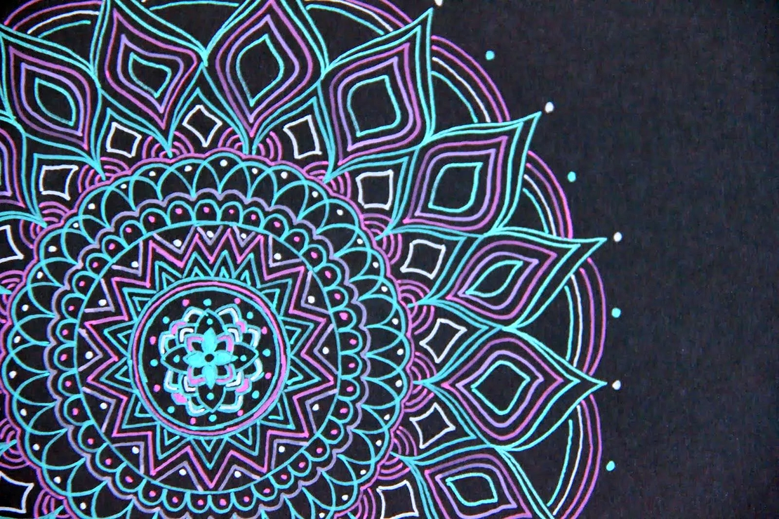 Mandala Pattern Wallpaper