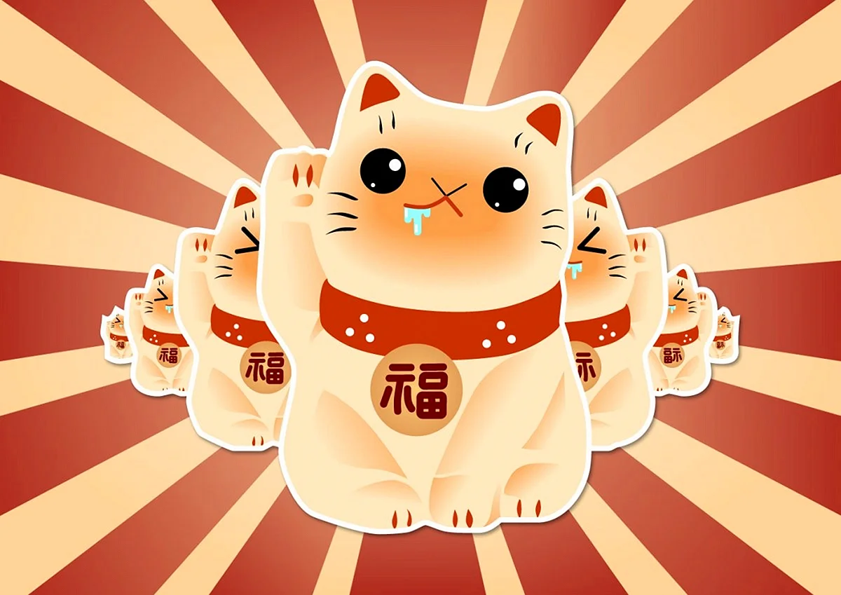 Maneki Neko Wallpaper