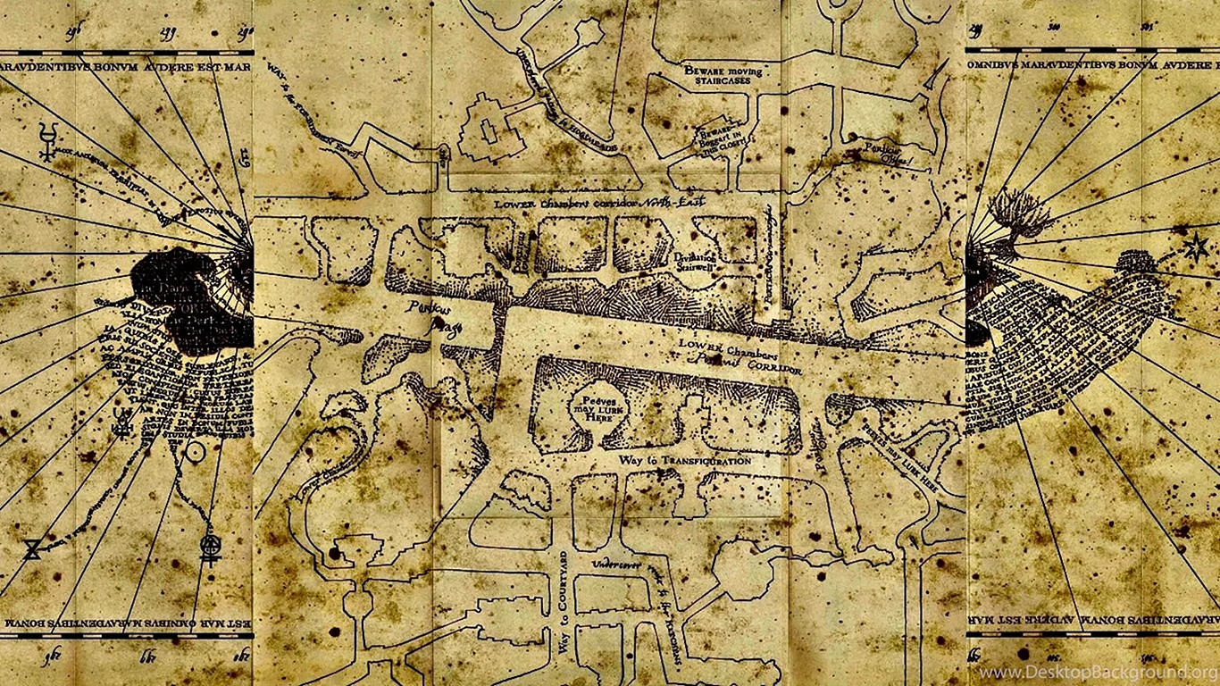 Marauders Map Wallpaper