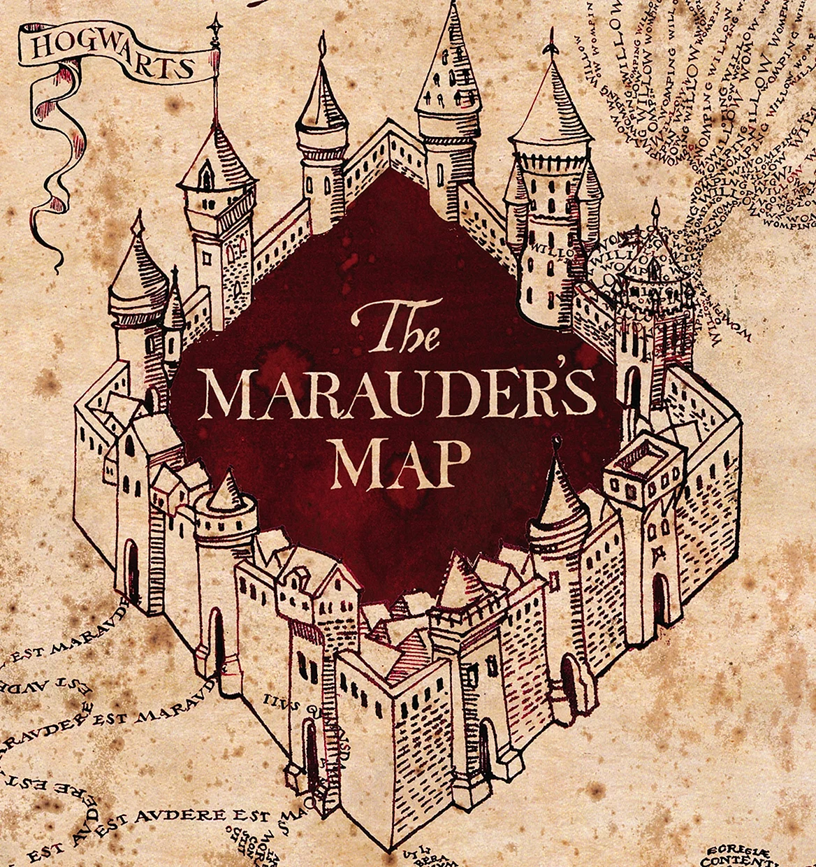 Marauders Map Wallpaper