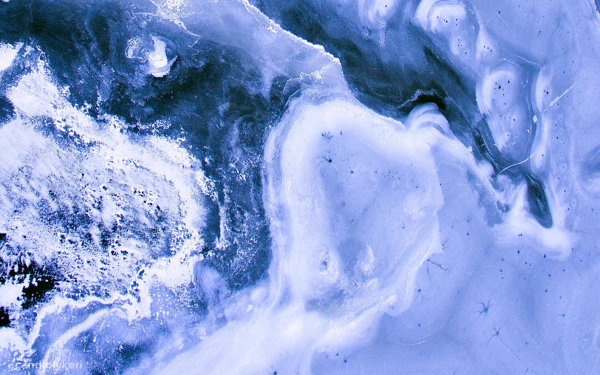 Marble Blue HD Wallpaper